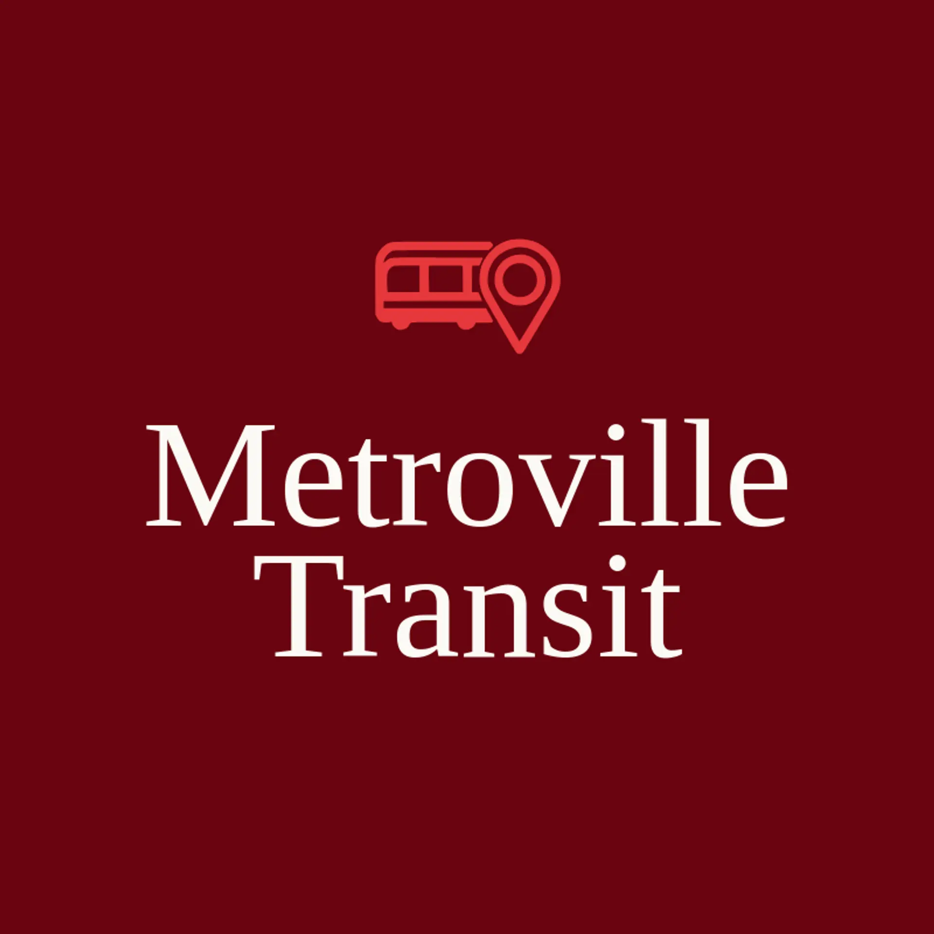 Metroville Transit logo for subway