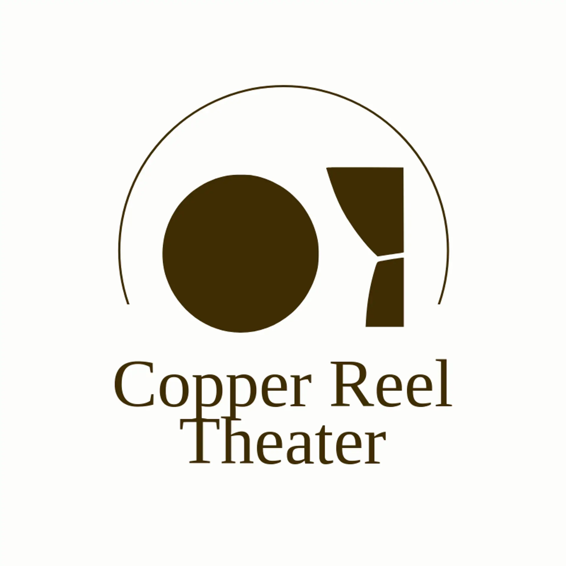 Copper Reel Theater logo for movie theater