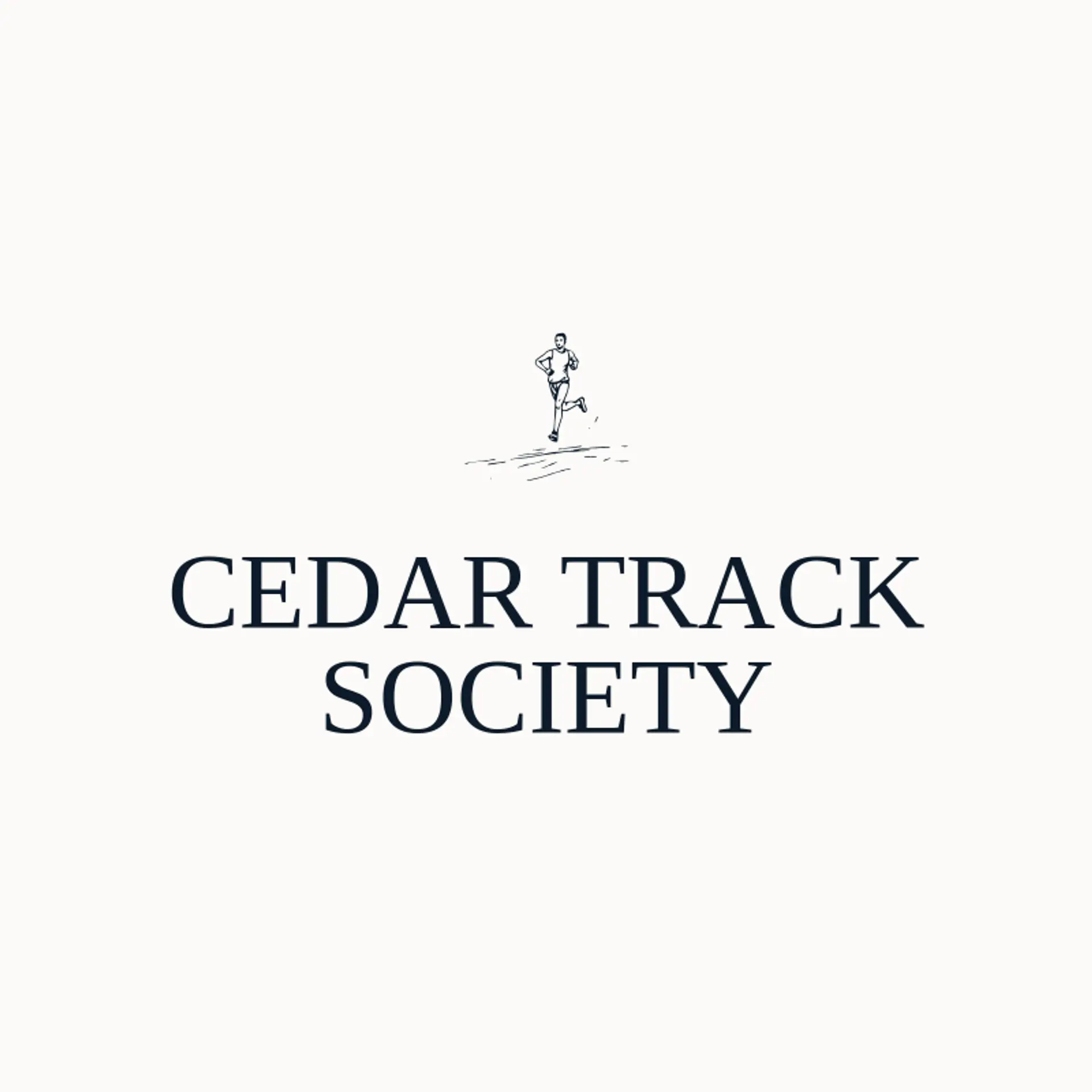 Cedar Track Society logo for marathon