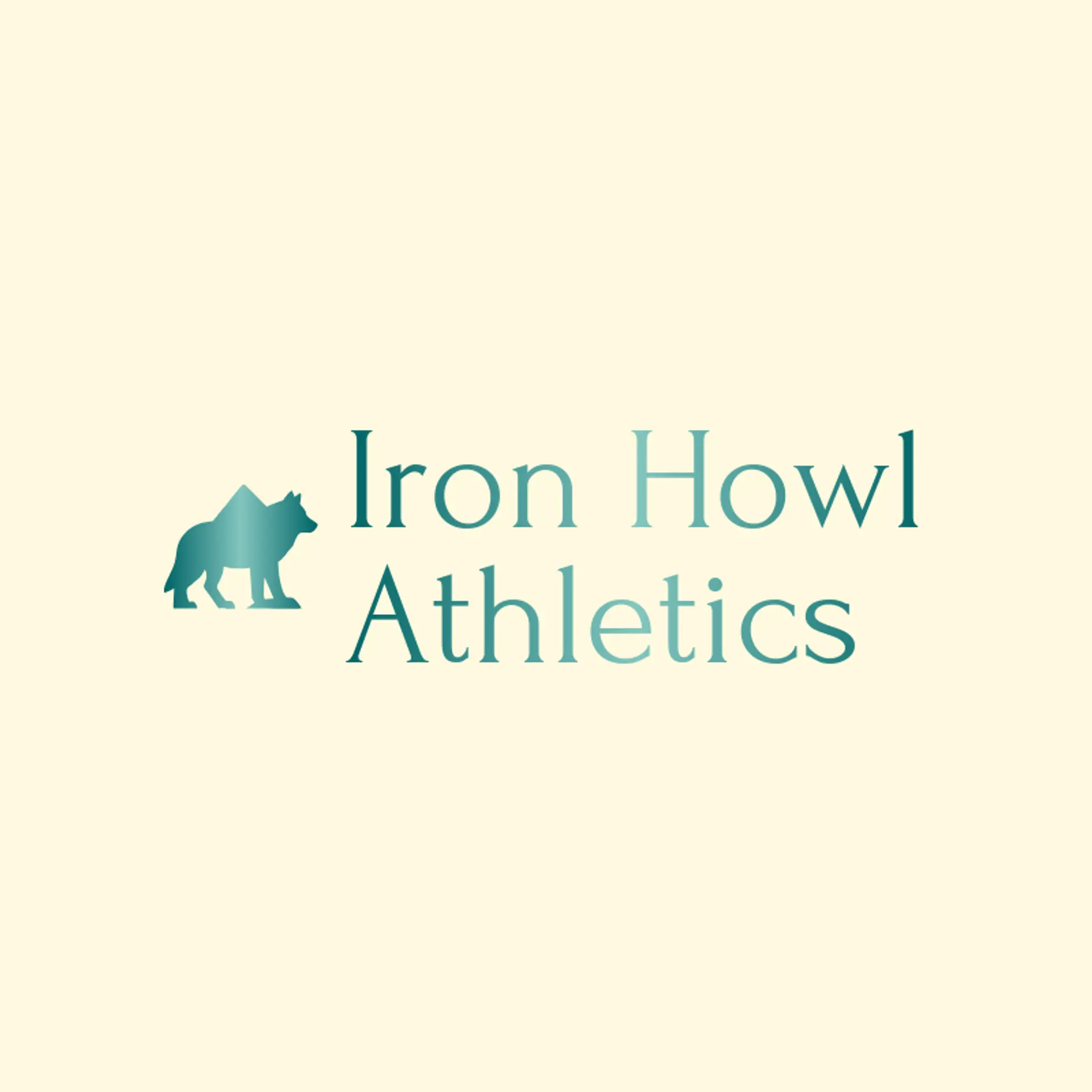 Iron Howl Athletics logo for viking