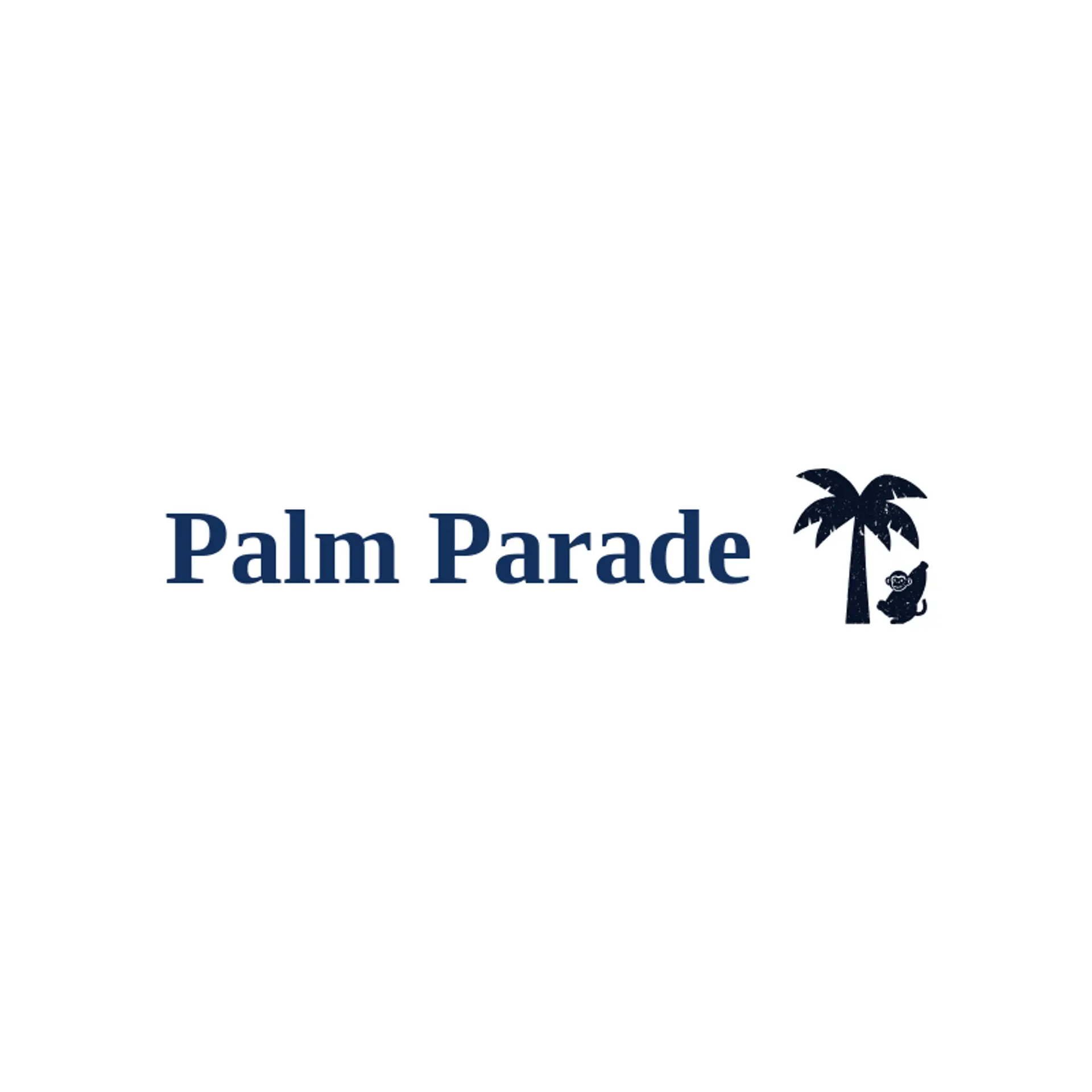 Palm Parade logo for monkey