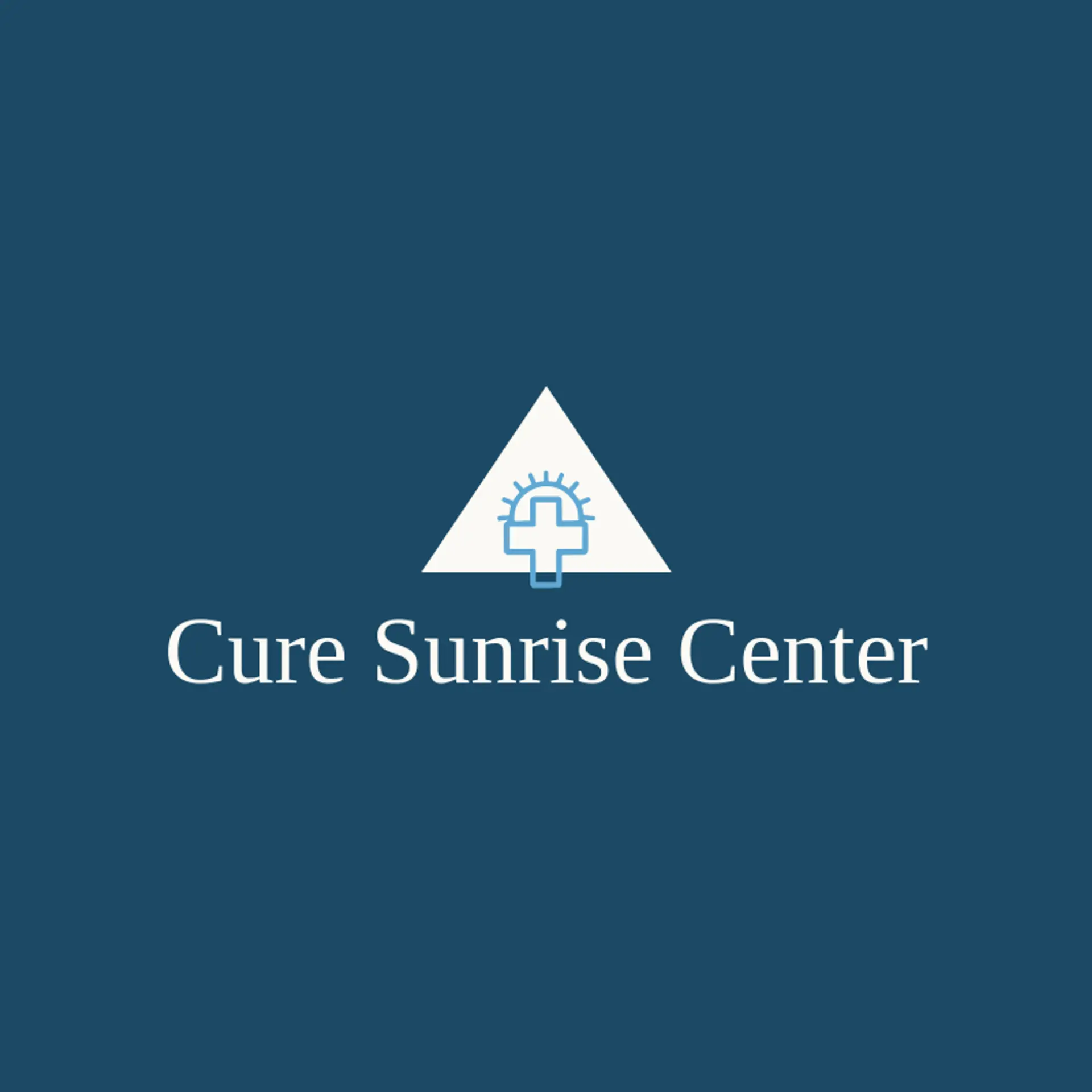 Cure Sunrise Center logo for cure