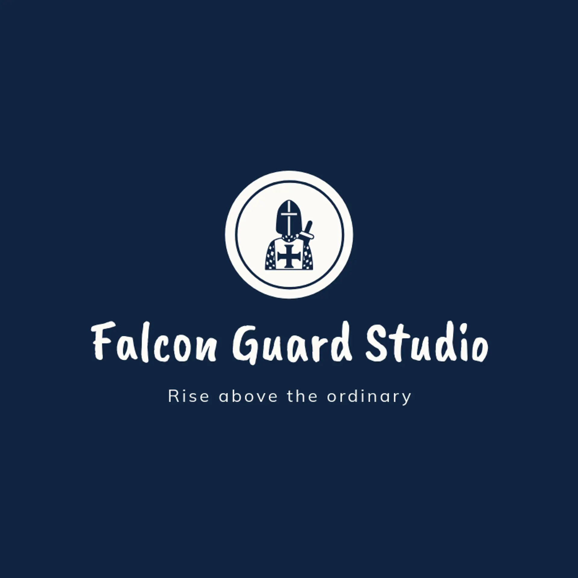 Falcon Guard Studio logo for crusader