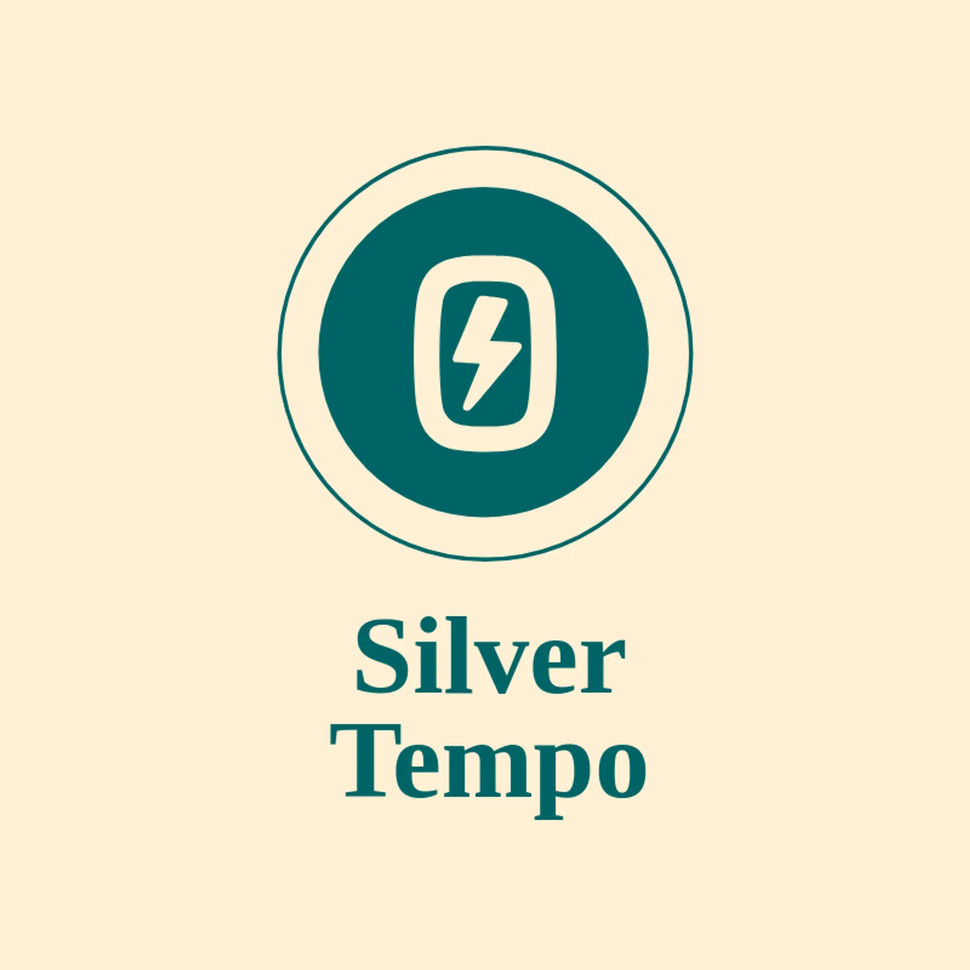 Silver Tempo logo for rave