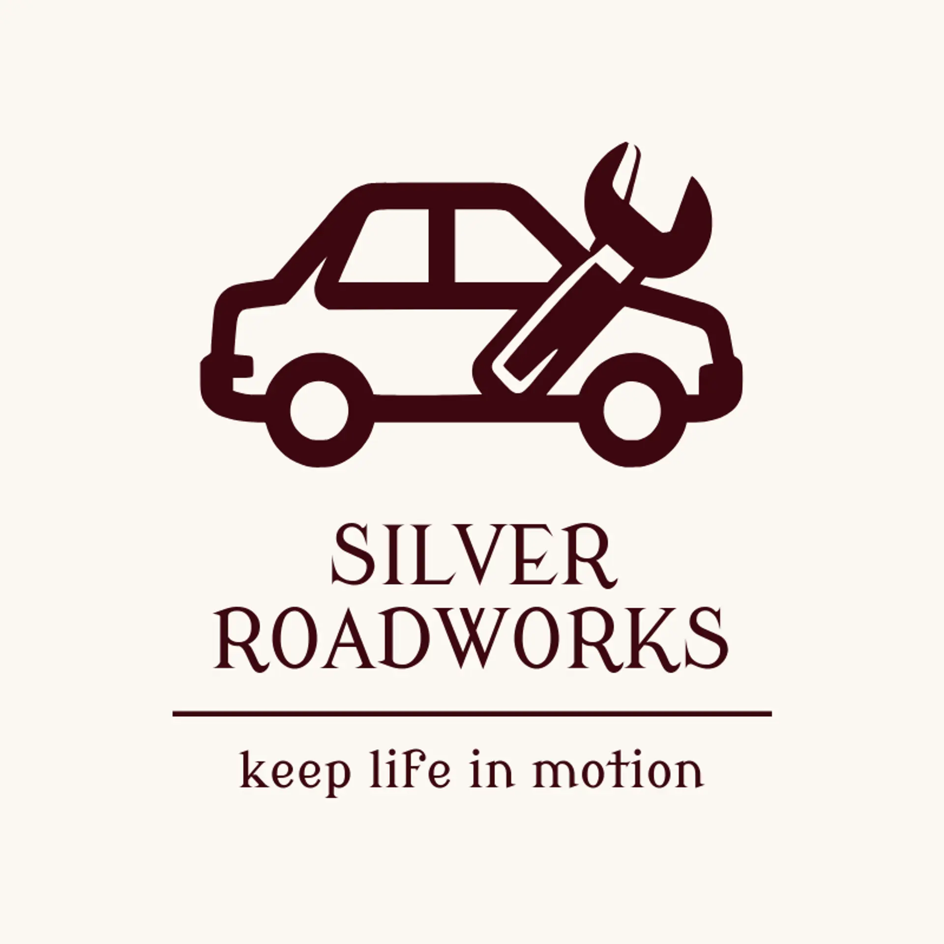 Silver Roadworks logo for turbo