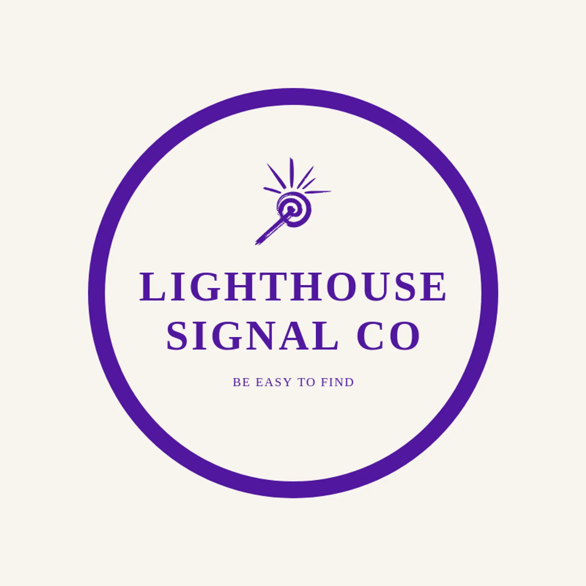 Lighthouse Signal Co logo for flare