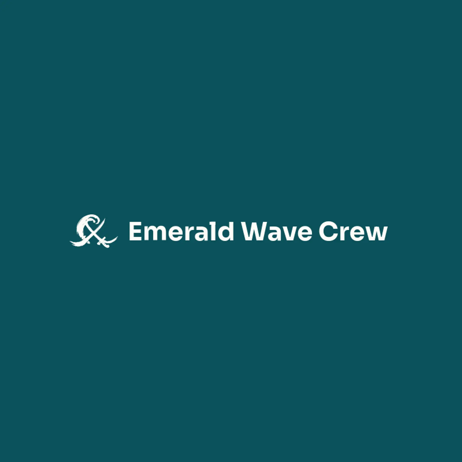 Emerald Wave Crew logo for pirate