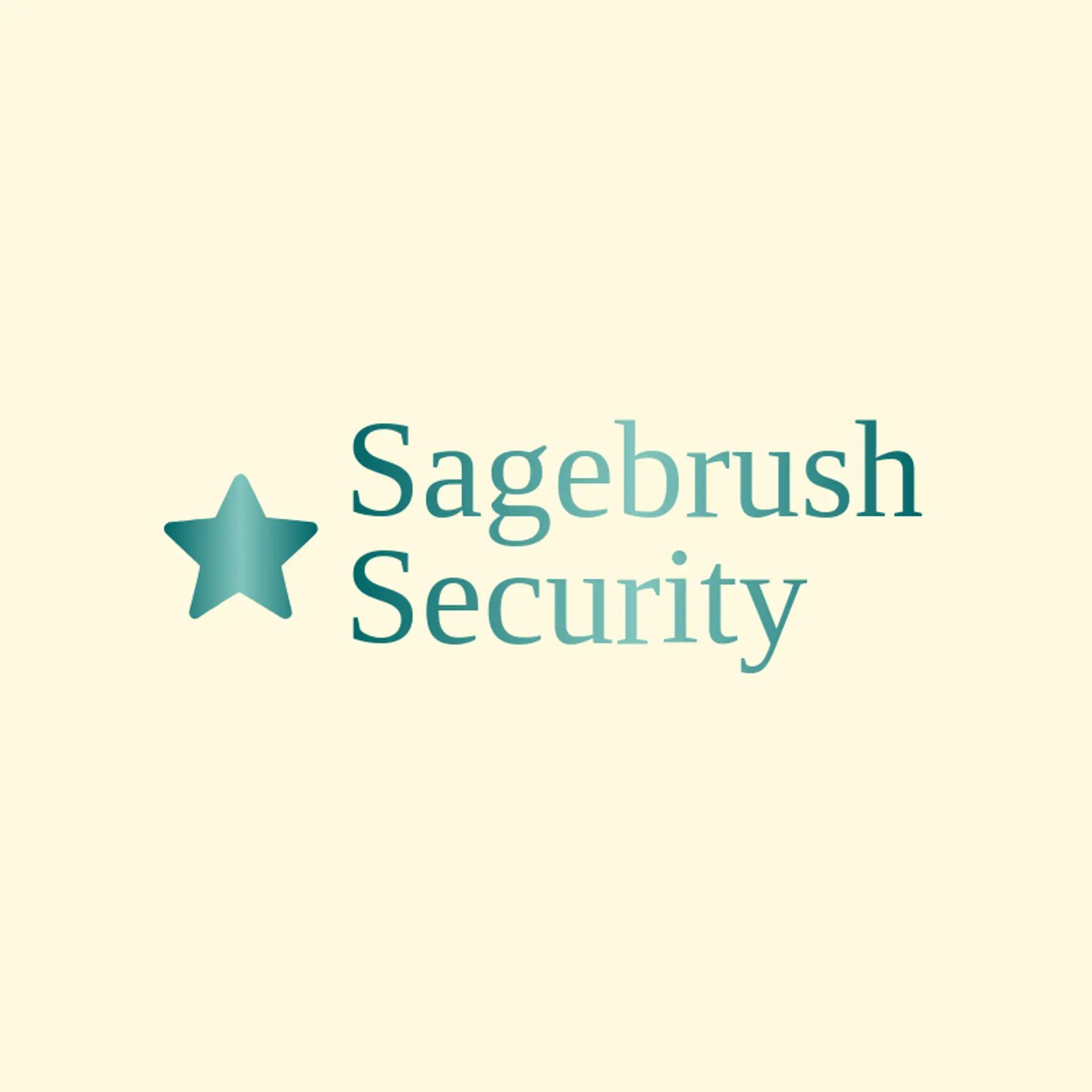Sagebrush Security logo for sheriff