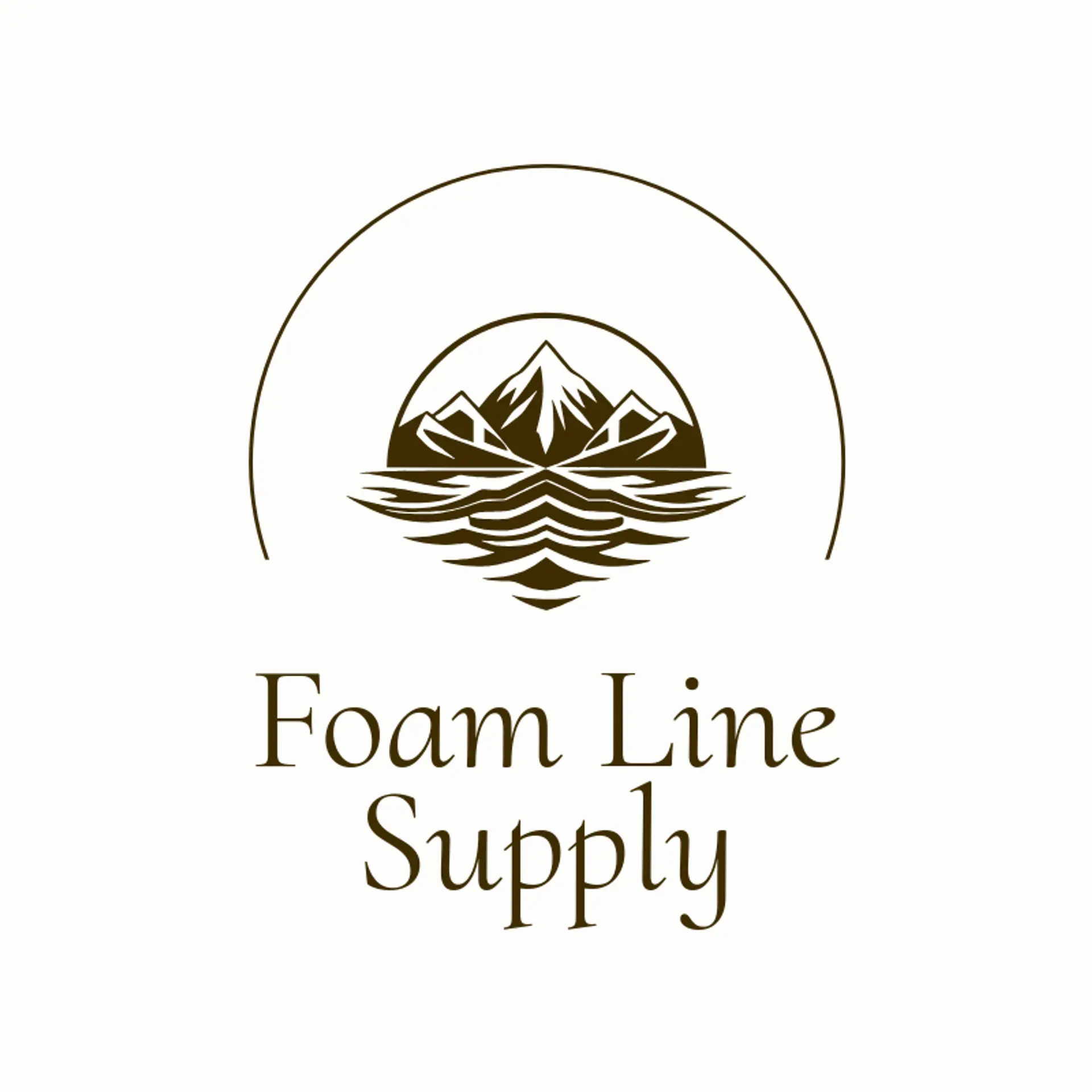 Foam Line Supply logo for waves