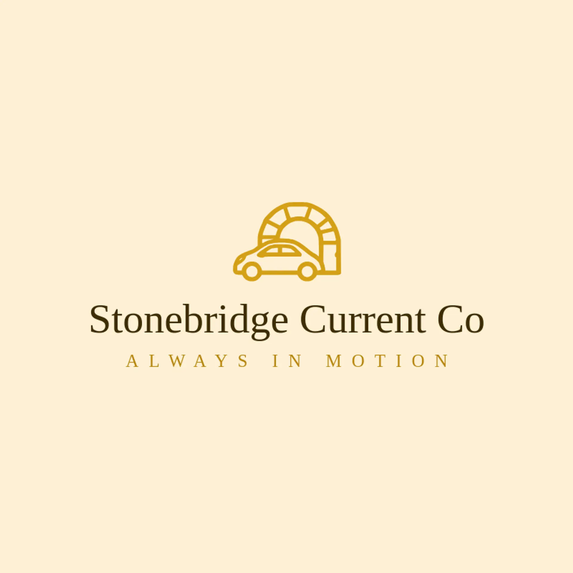 Stonebridge Current Co logo for electric car