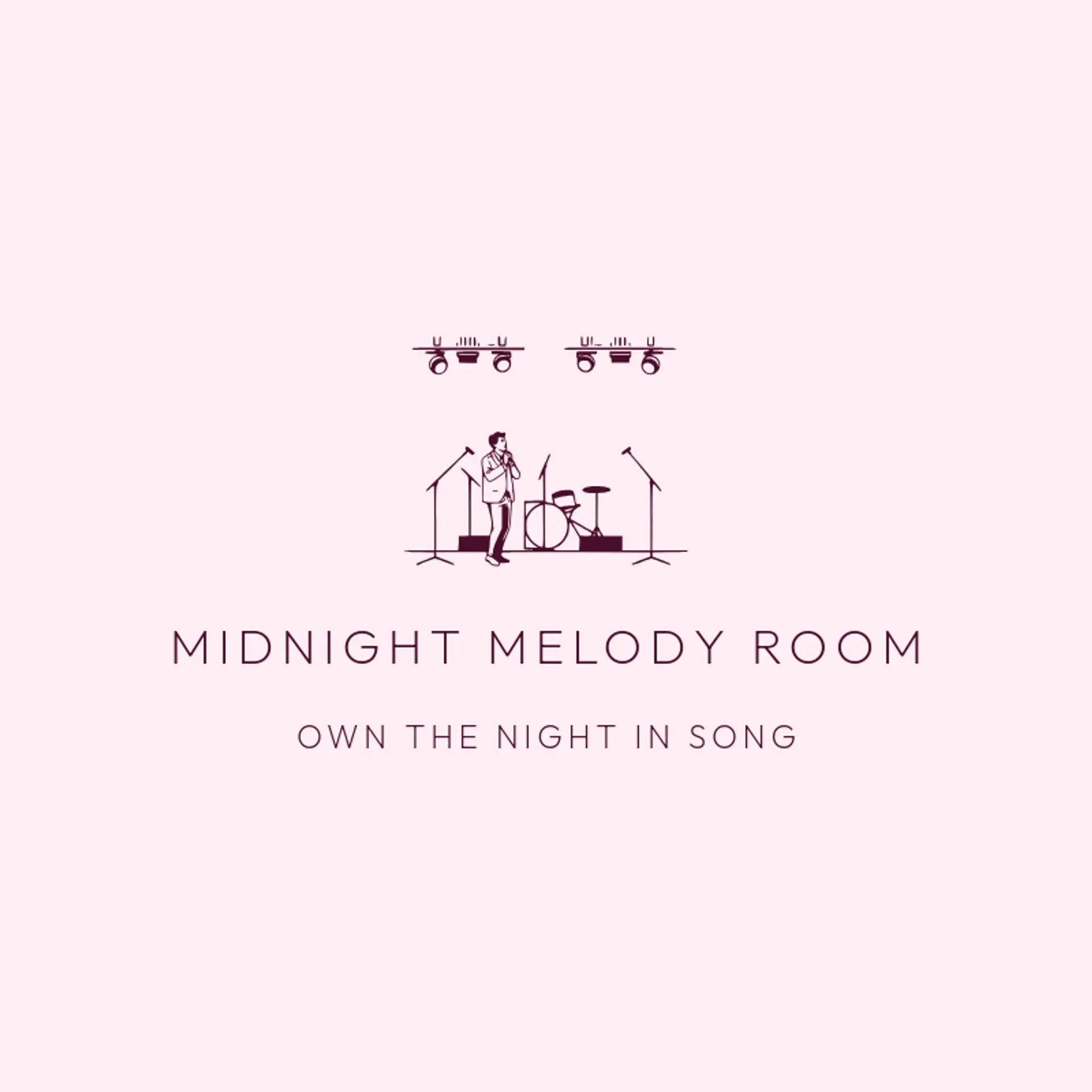 Midnight Melody Room logo for singer