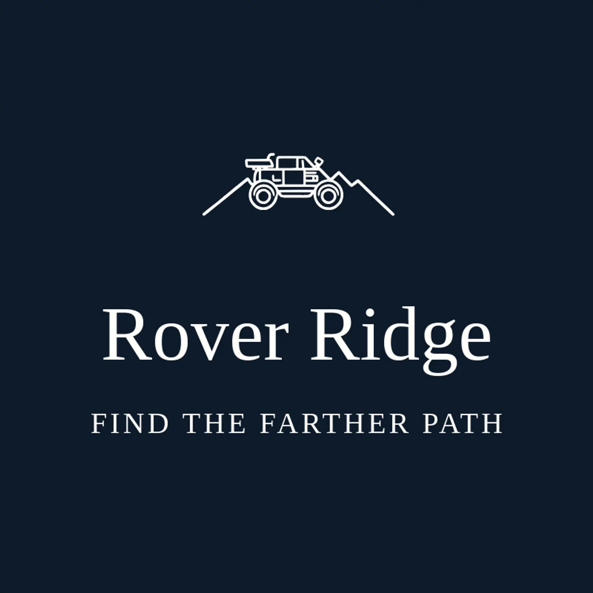 Rover Ridge logo for robotics
