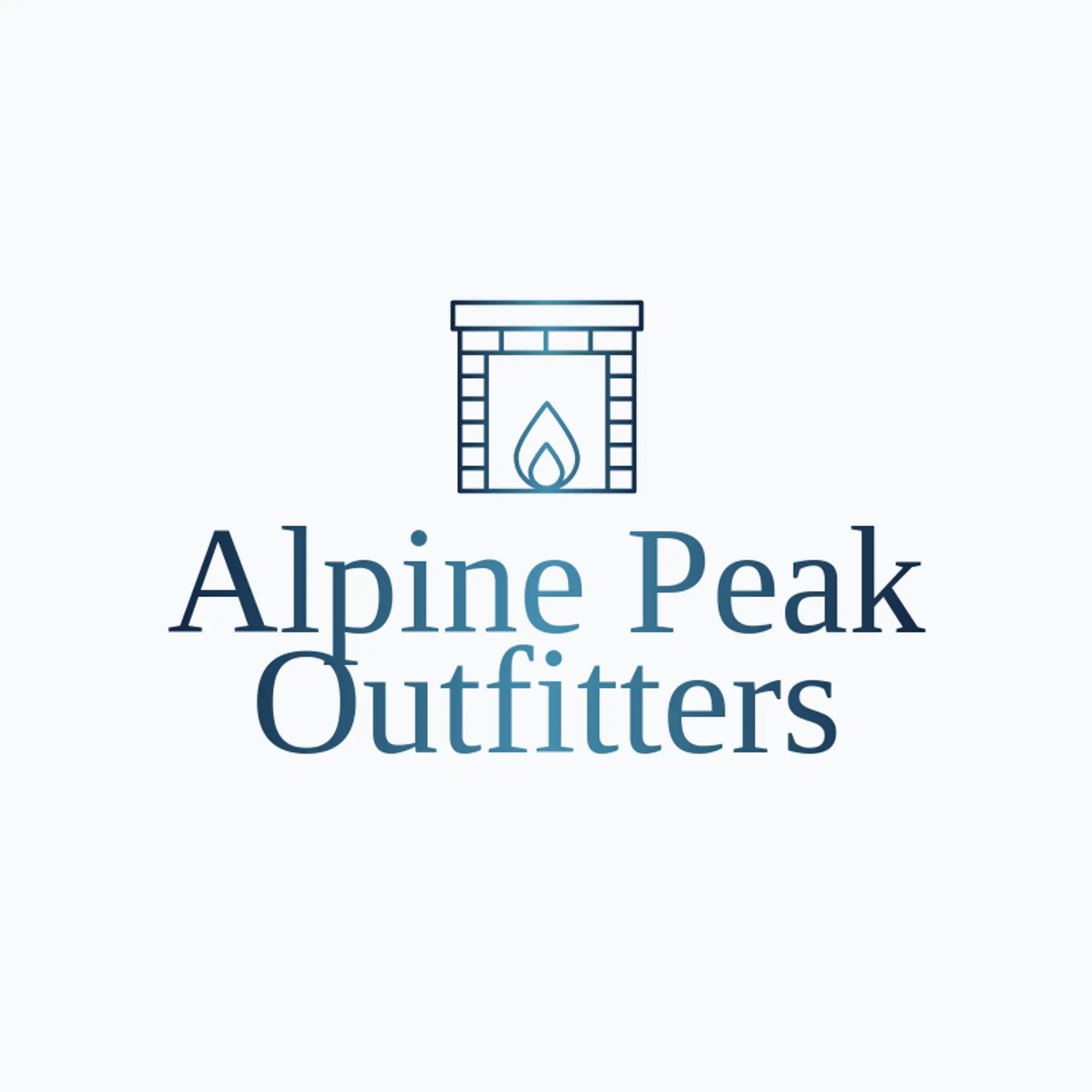 Alpine Peak Outfitters logo for alpine
