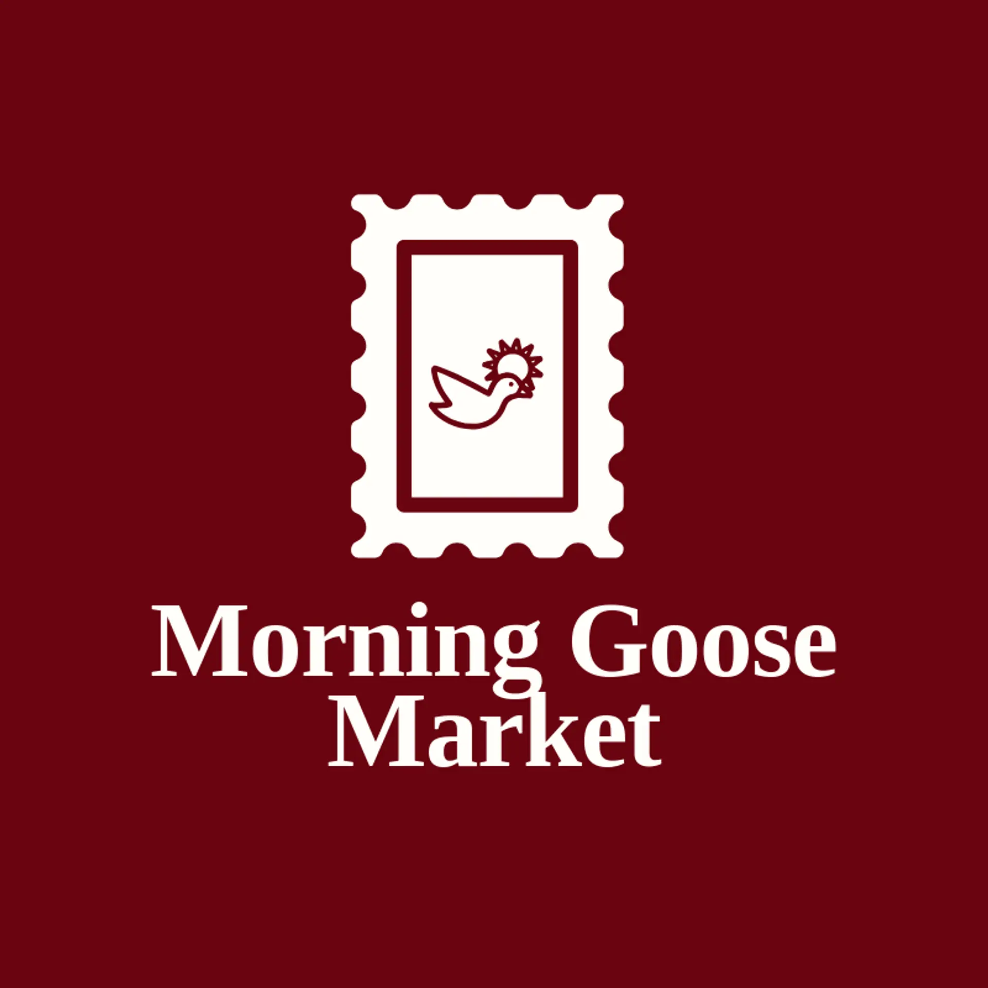 Morning Goose Market logo for goose