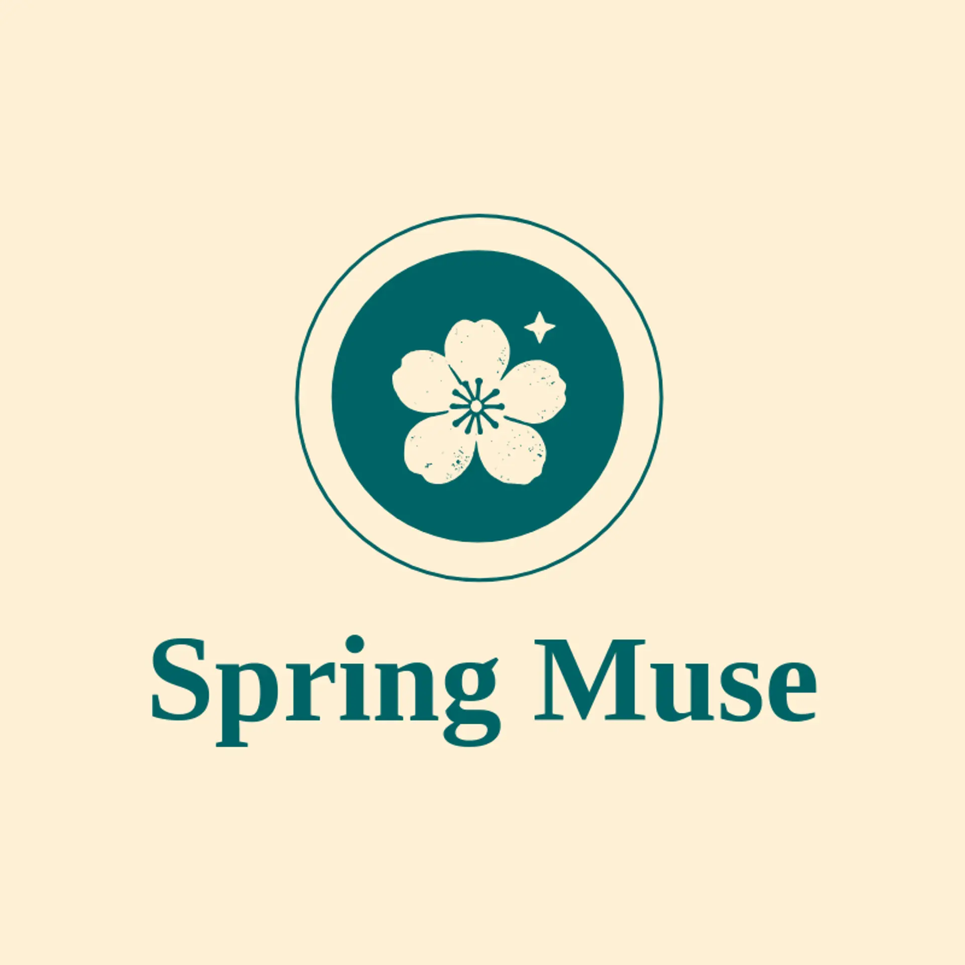 Spring Muse logo for cherry blossom