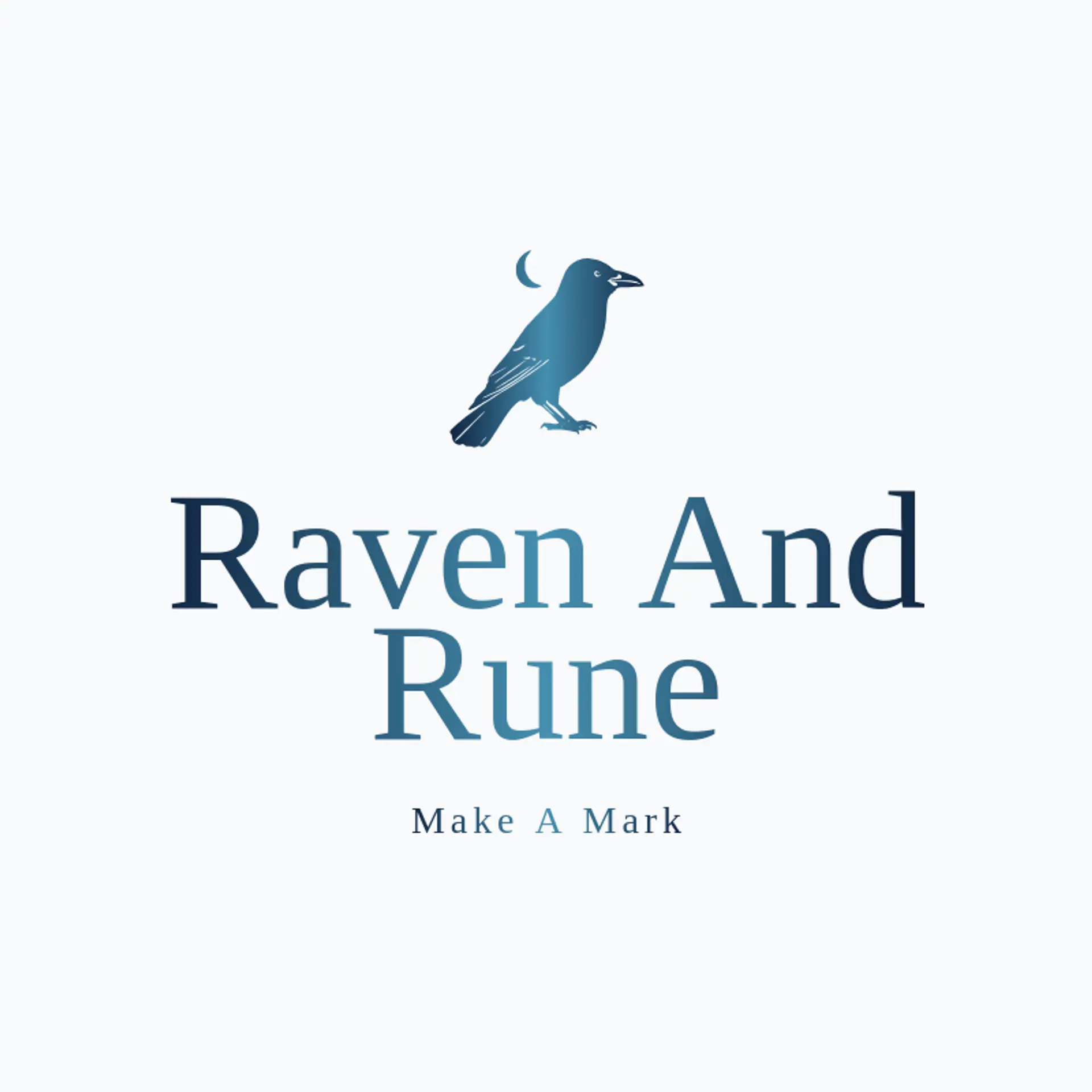 Raven And Rune logo for wizard