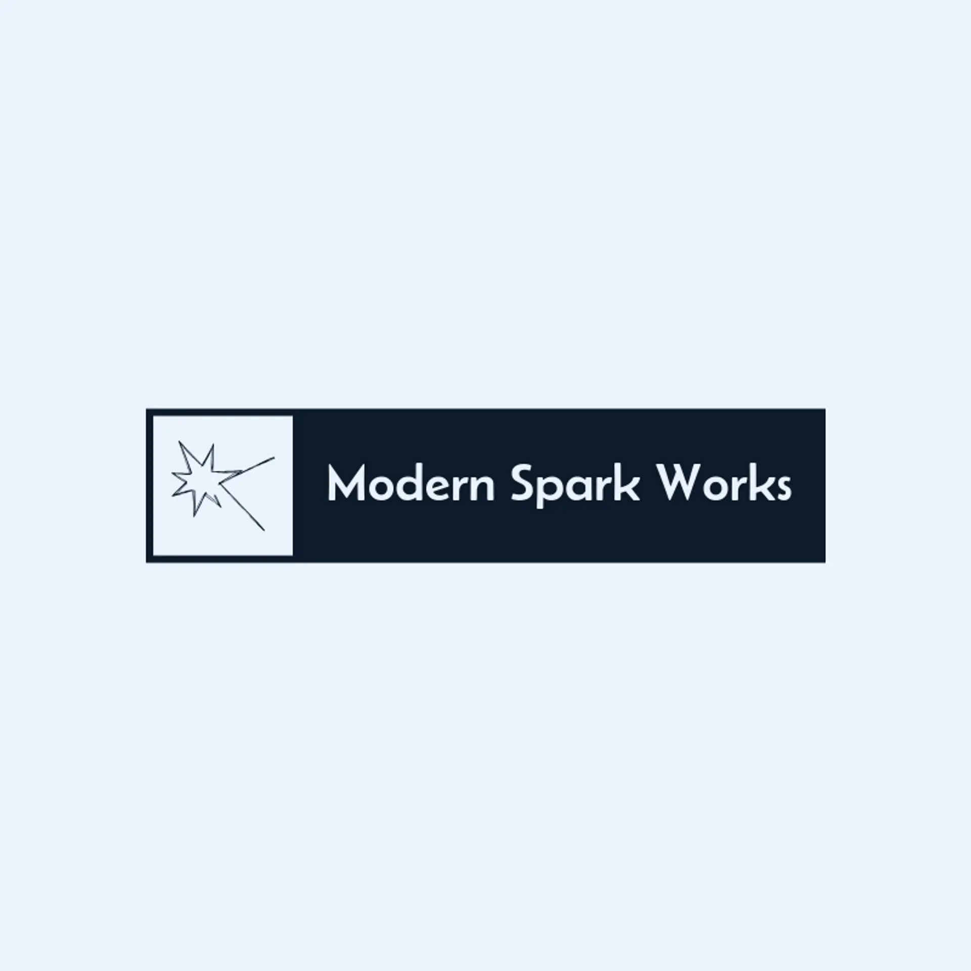 Modern Spark Works logo for electric