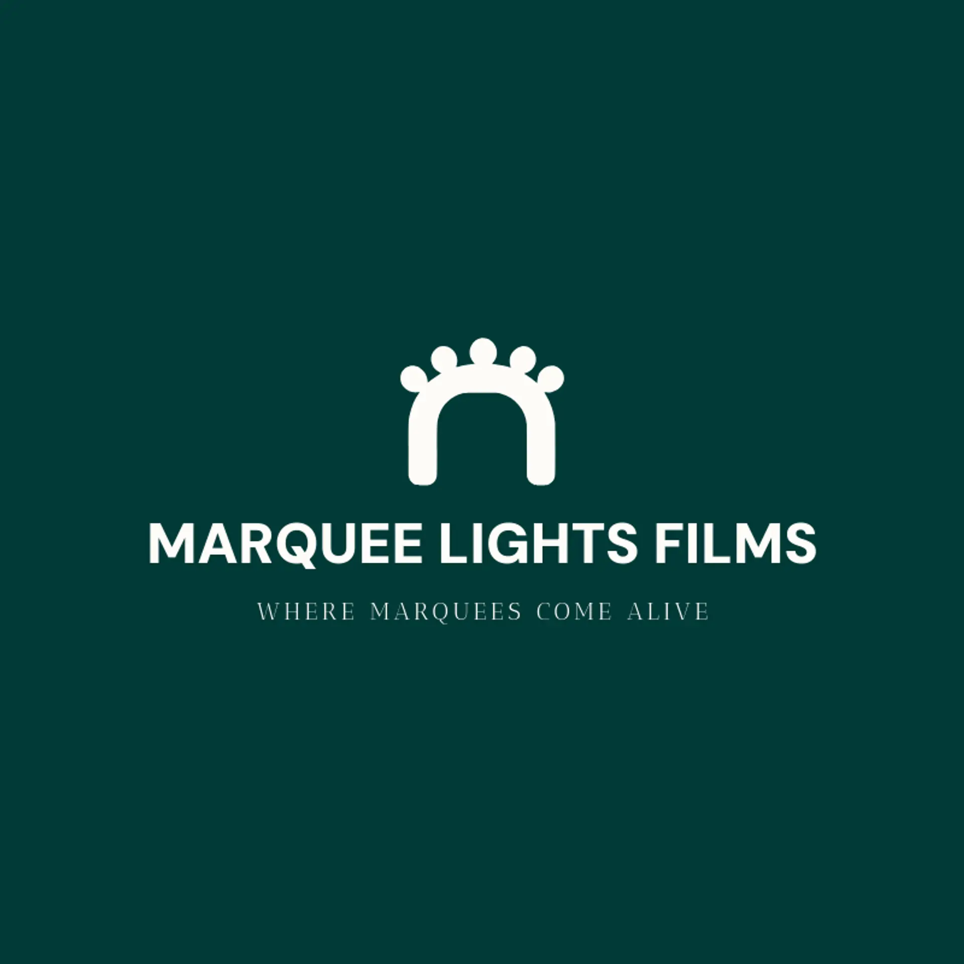 Marquee Lights Films logo for movie
