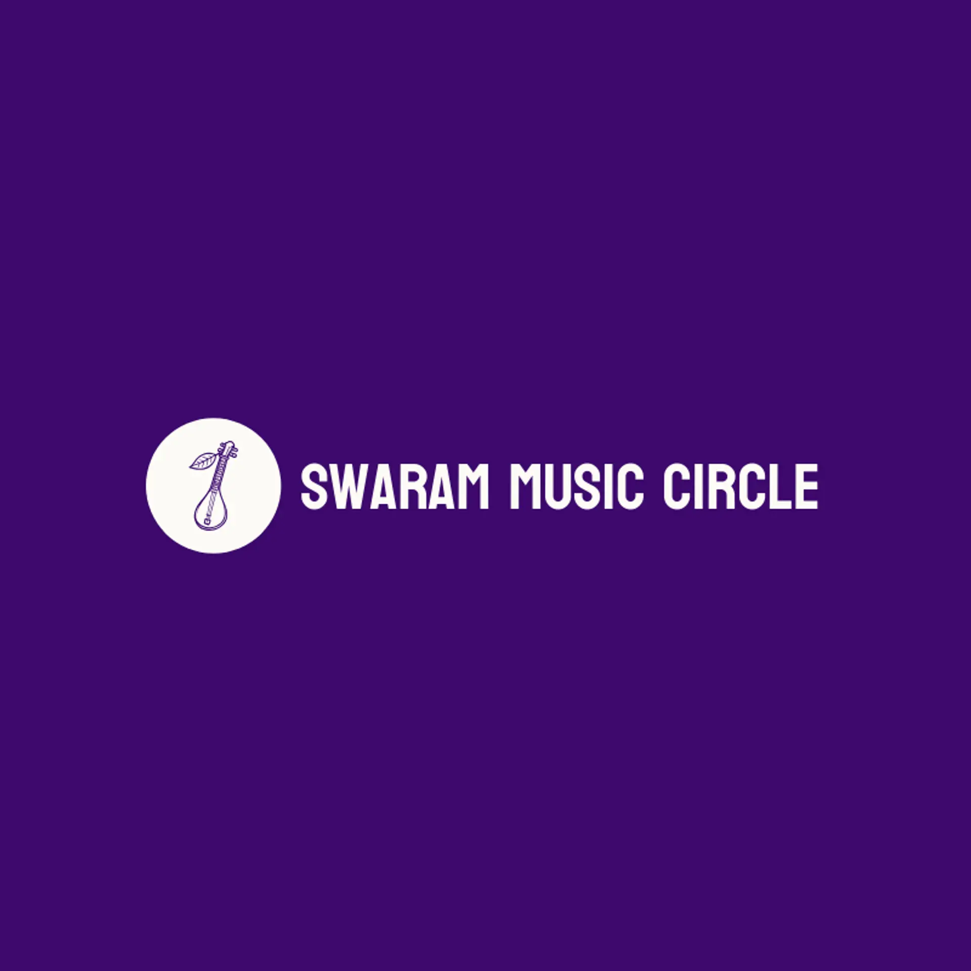 Swaram Music Circle logo for tamil