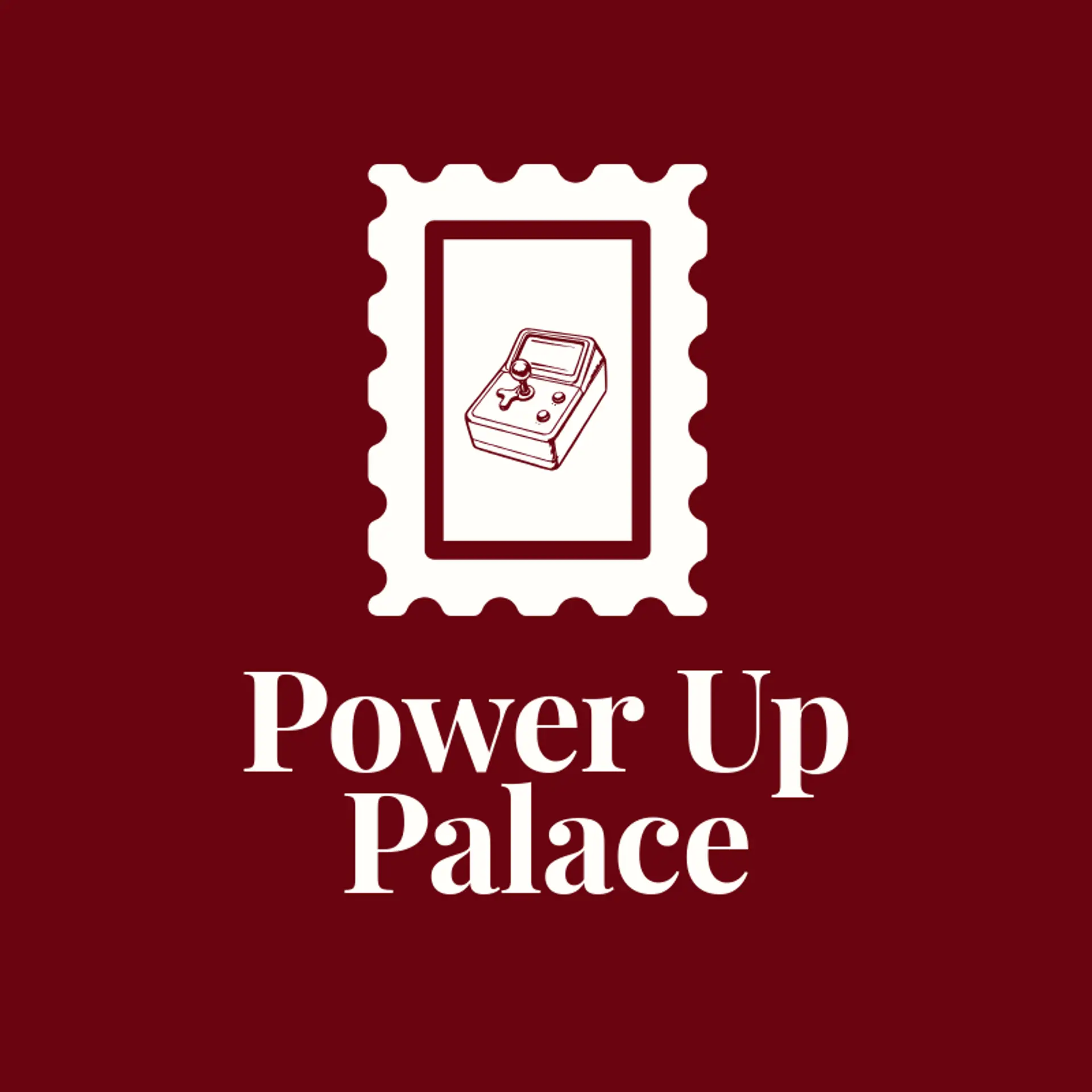 Power Up Palace logo for arcade