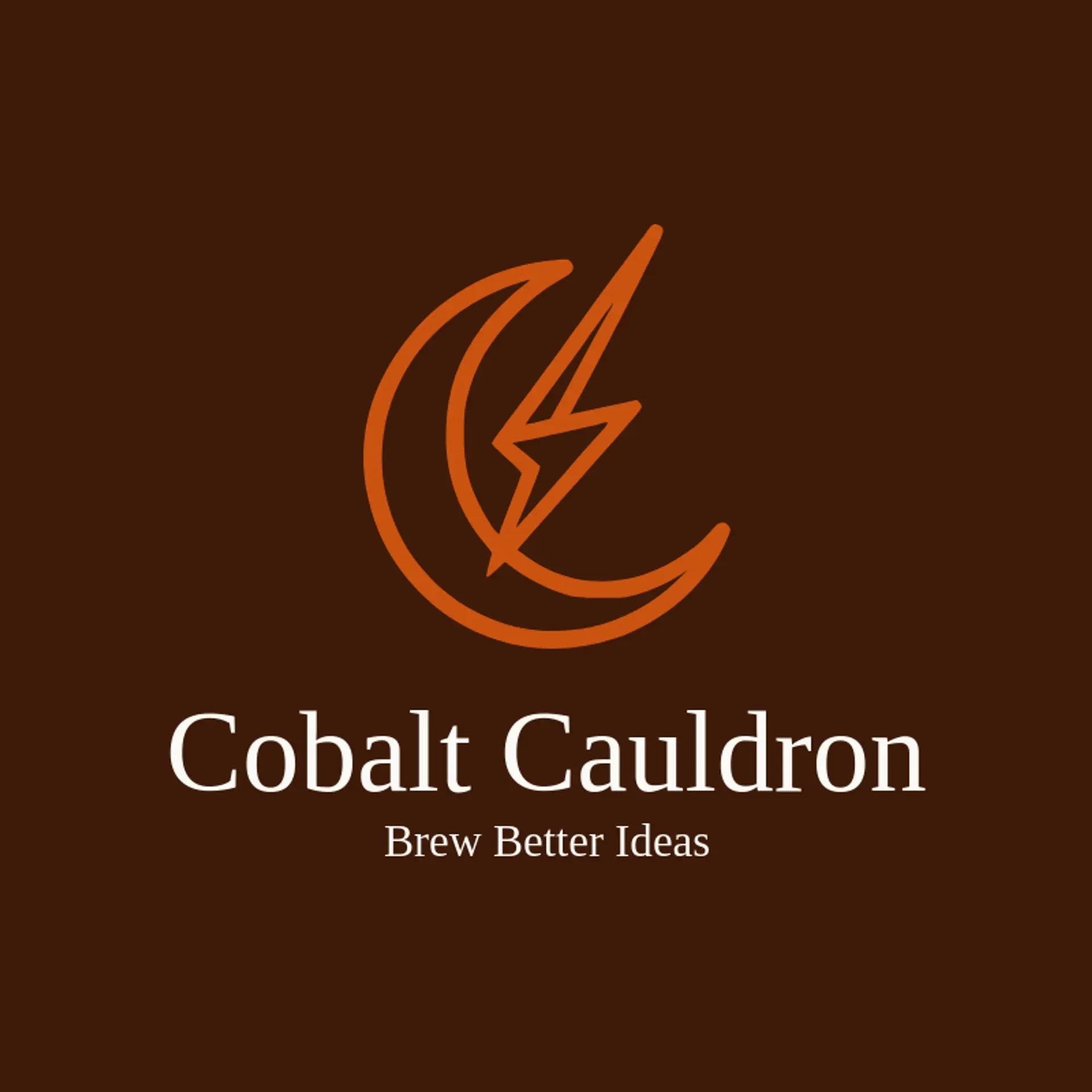 Cobalt Cauldron logo for wizard
