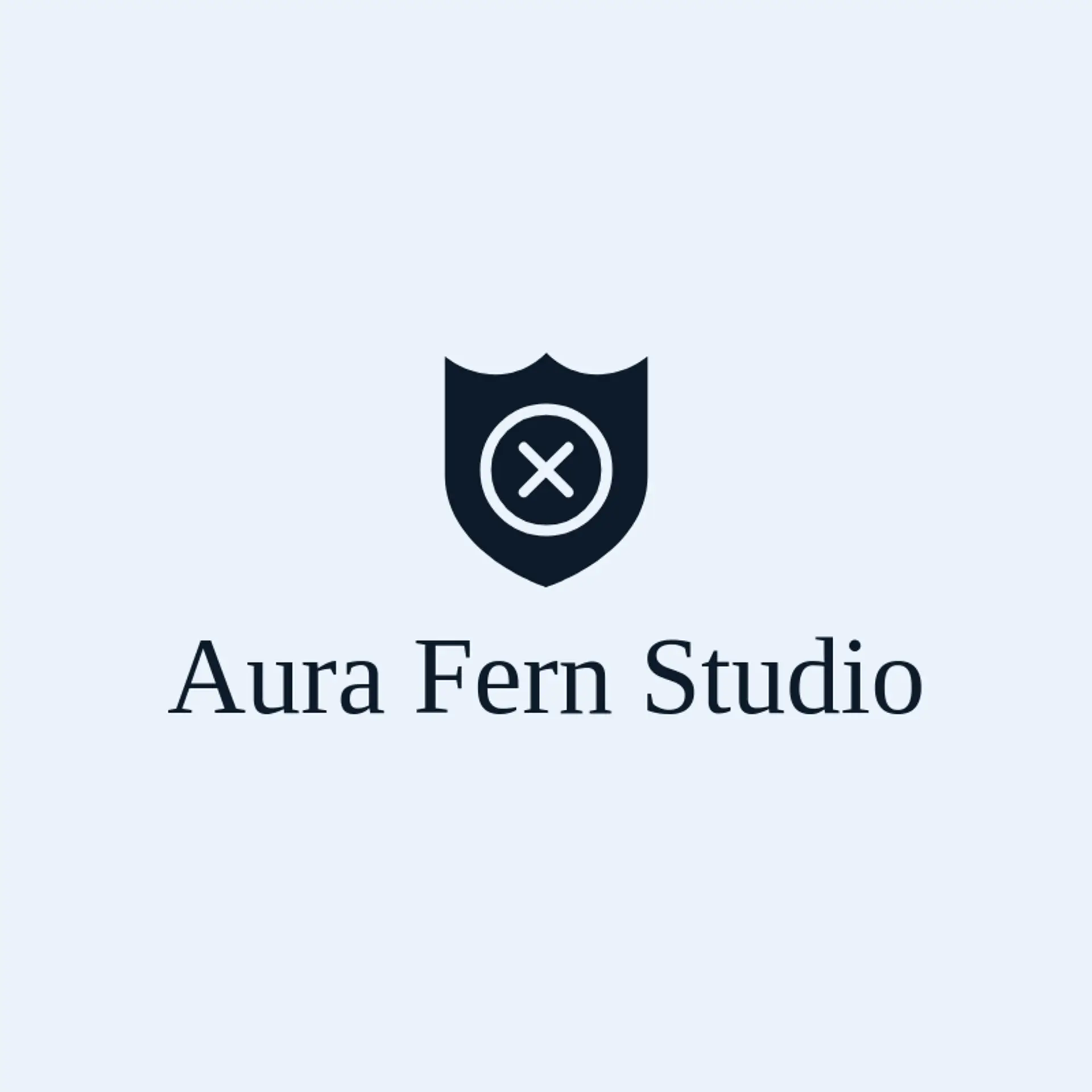 Aura Fern Studio logo for aura