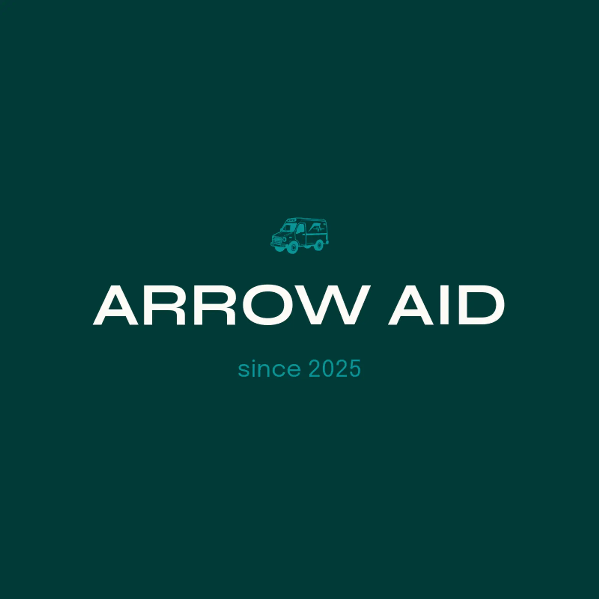 Arrow Aid logo for ambulance