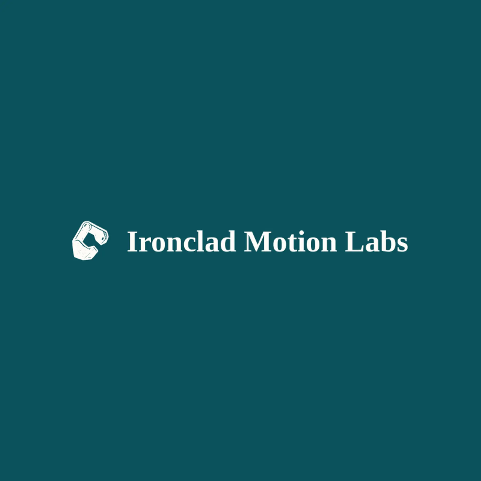 Ironclad Motion Labs logo for manufacturing