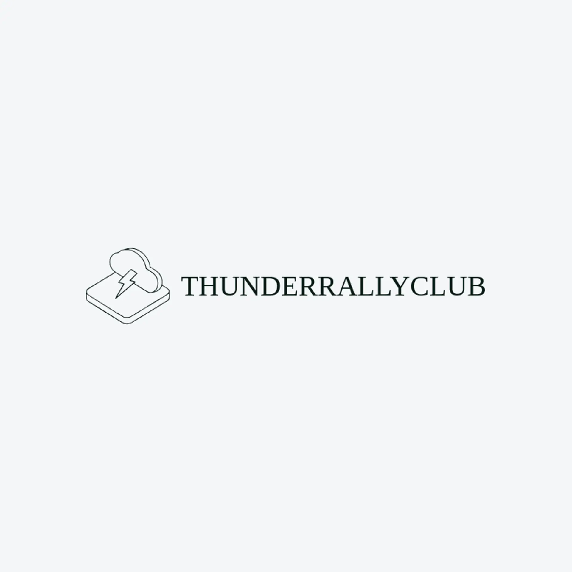 Thunder Rally Club logo for thunder