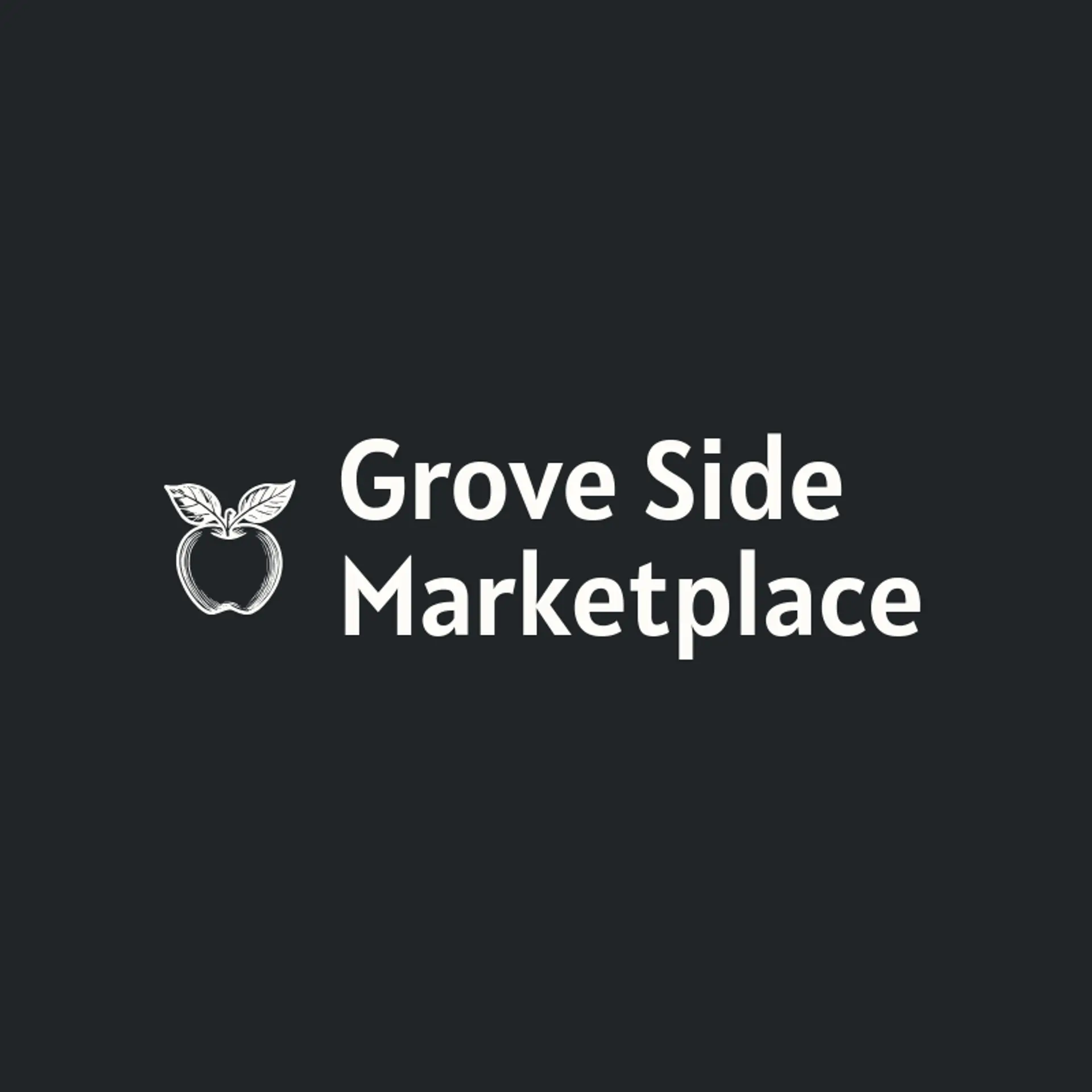Grove Side Marketplace logo for apple