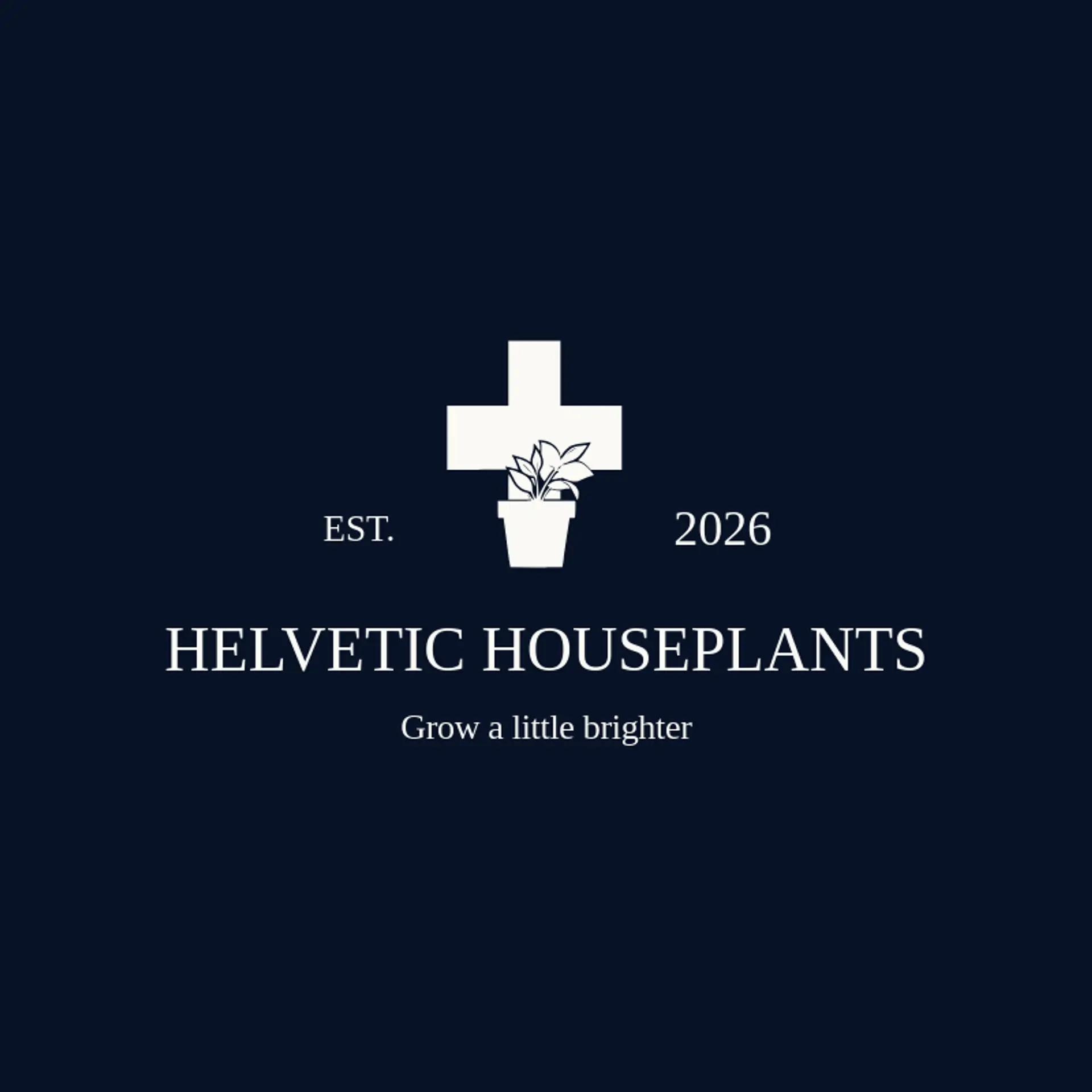 Helvetic Houseplants logo for swiss