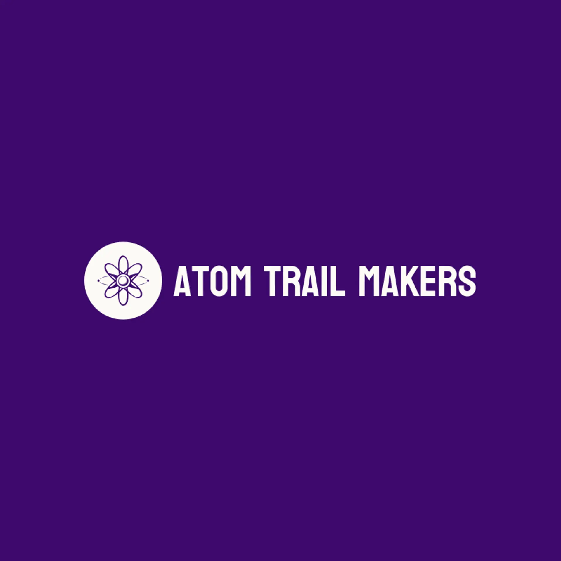 Atom Trail Makers logo for atom