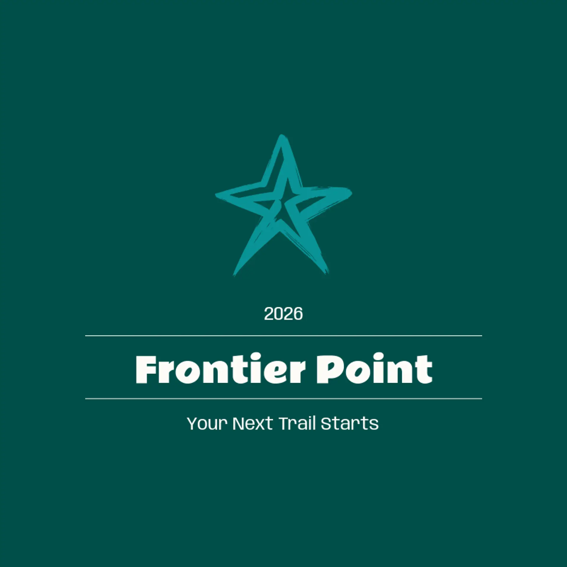 Frontier Point logo for cowboy