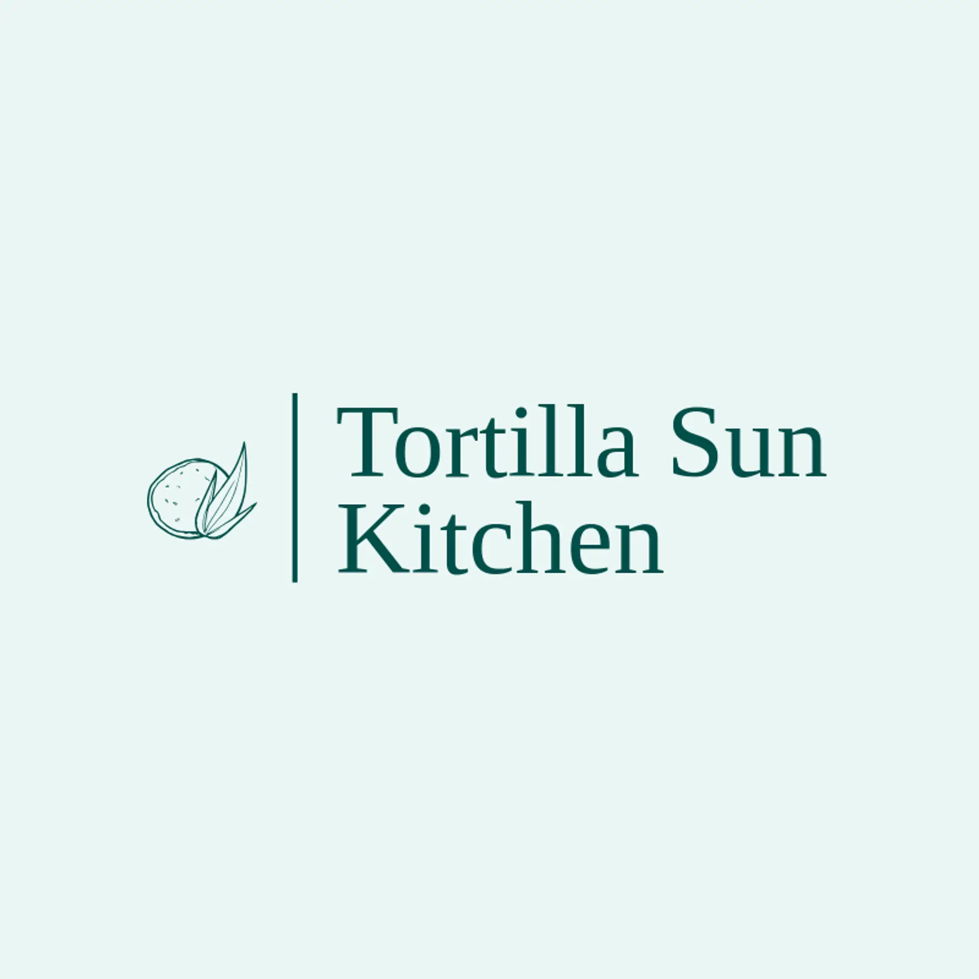 Tortilla Sun Kitchen logo for mexican restaurant