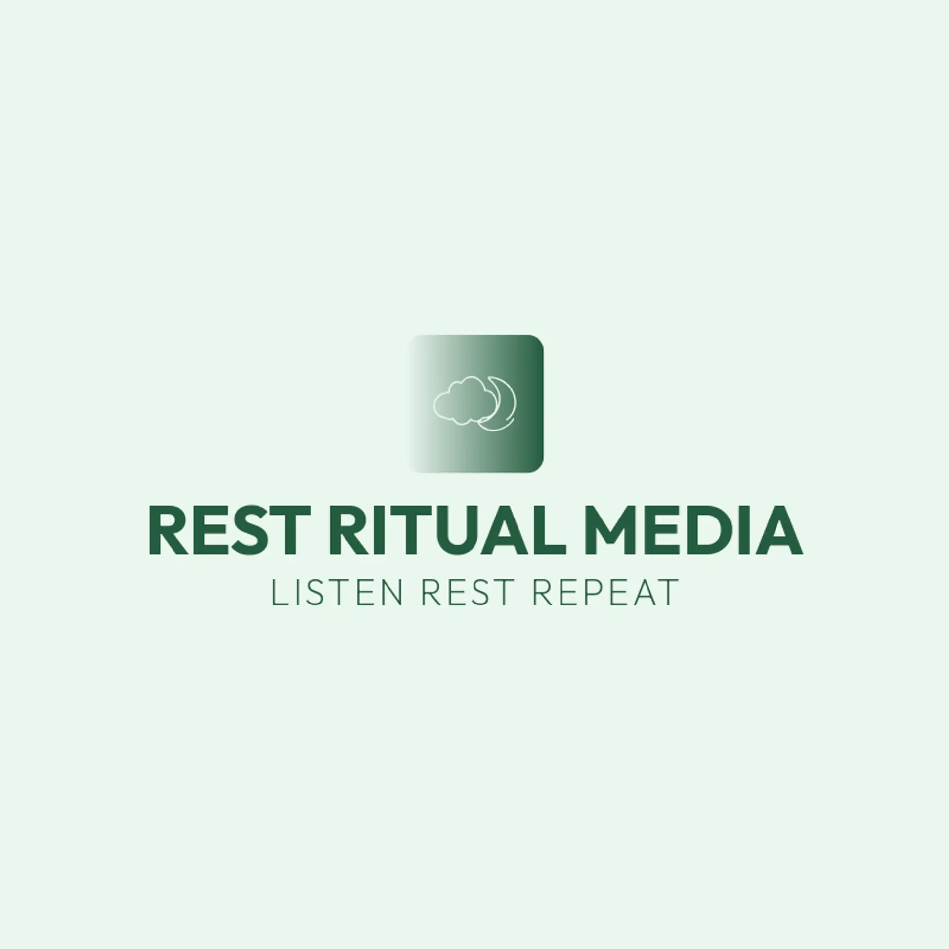 Rest Ritual Media logo for asmr