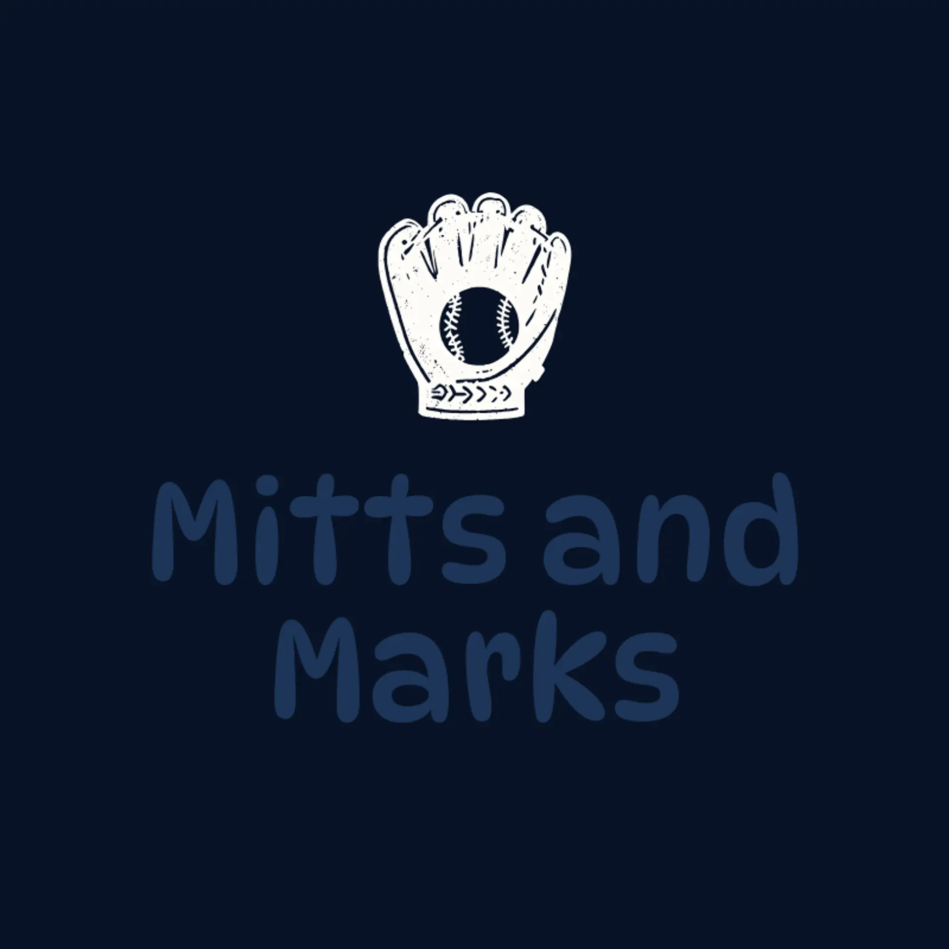 Mitts and Marks logo for baseball hat