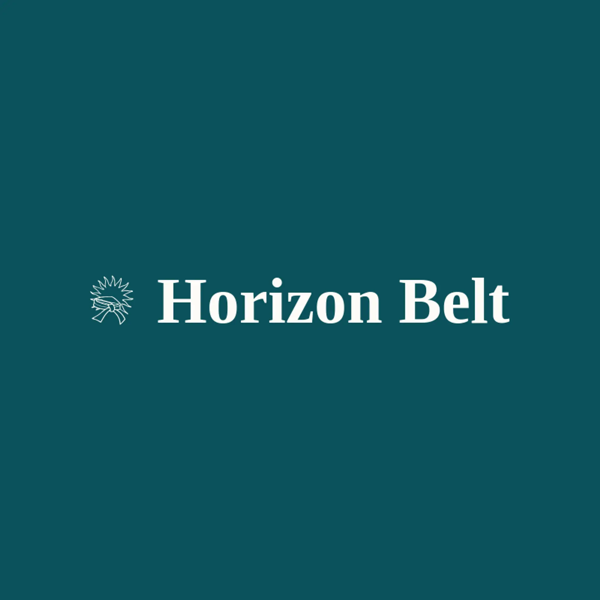 Horizon Belt logo for karate