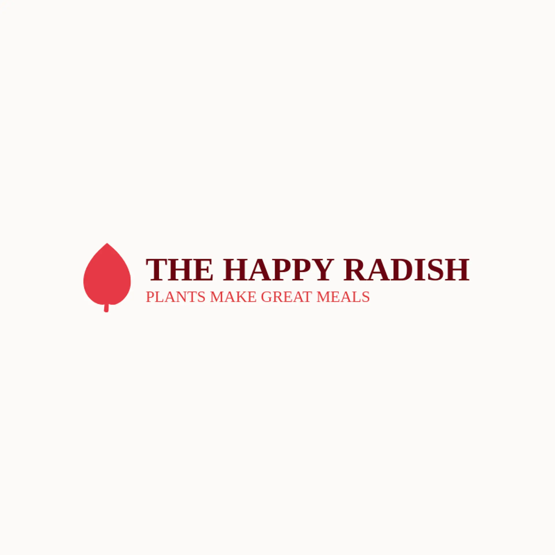 The Happy Radish logo for vegetarian