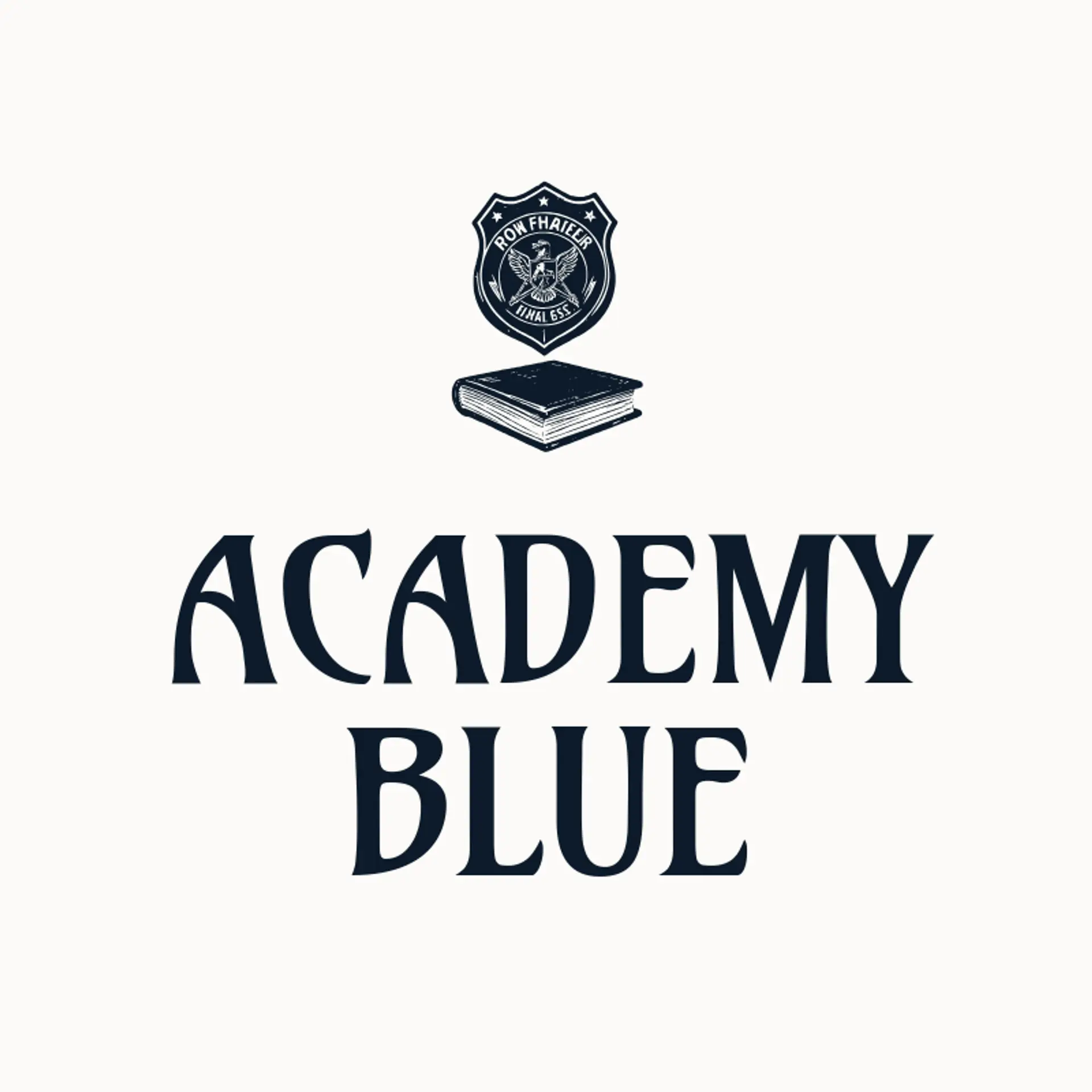 Academy Blue logo for police