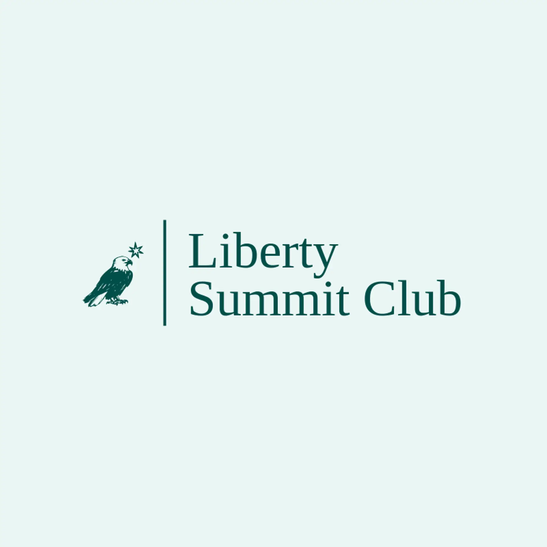 Liberty Summit Club logo for bald eagle