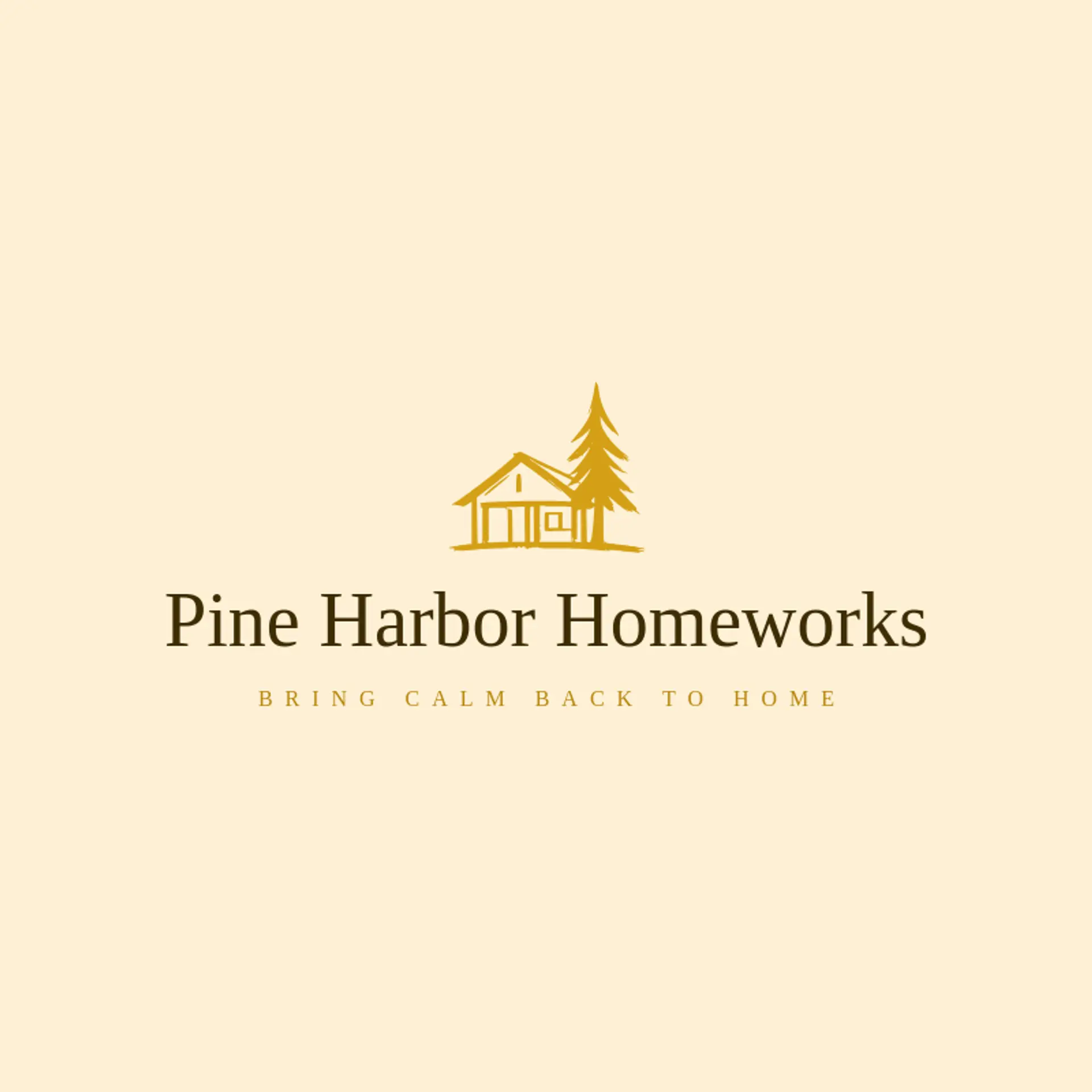 Pine Harbor Homeworks logo for remodeling