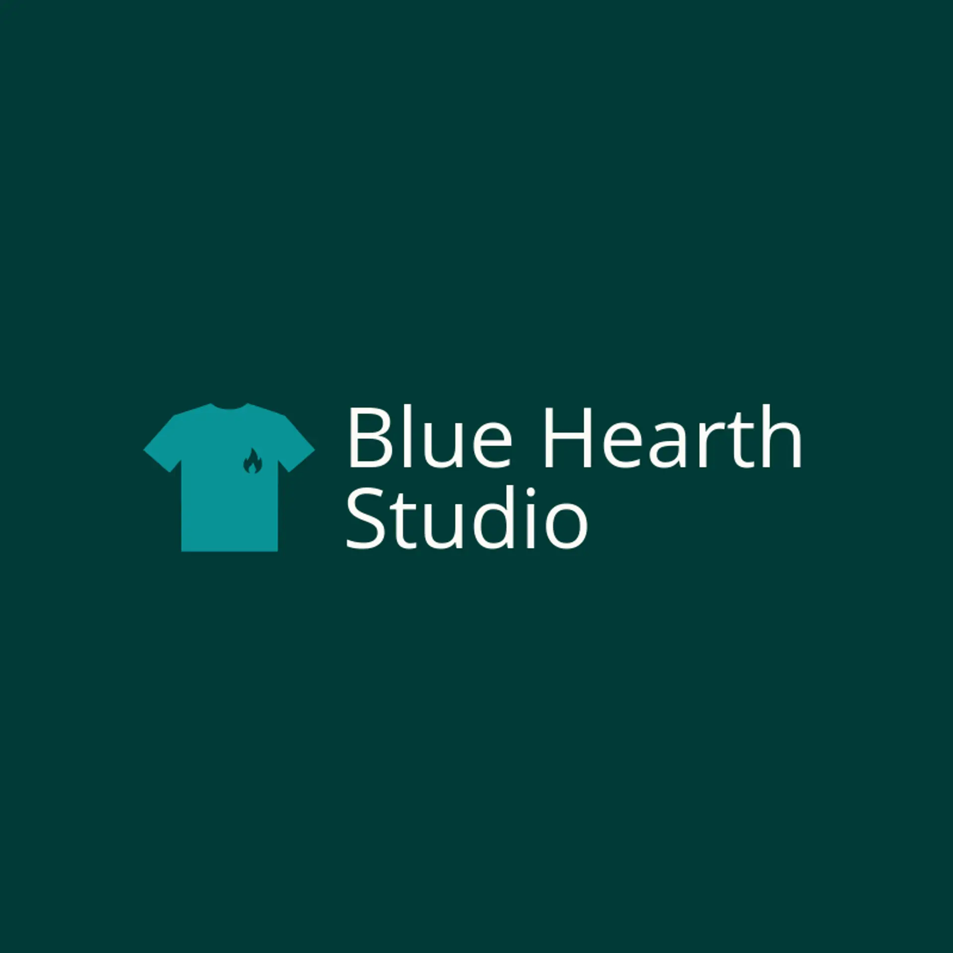 Blue Hearth Studio logo for denim