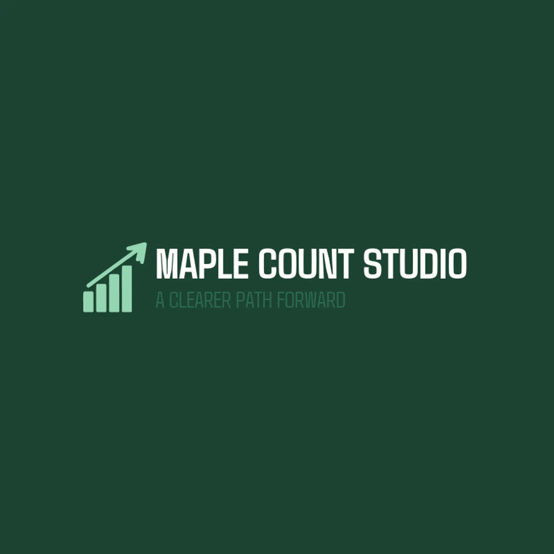 Maple Count Studio logo for accounting