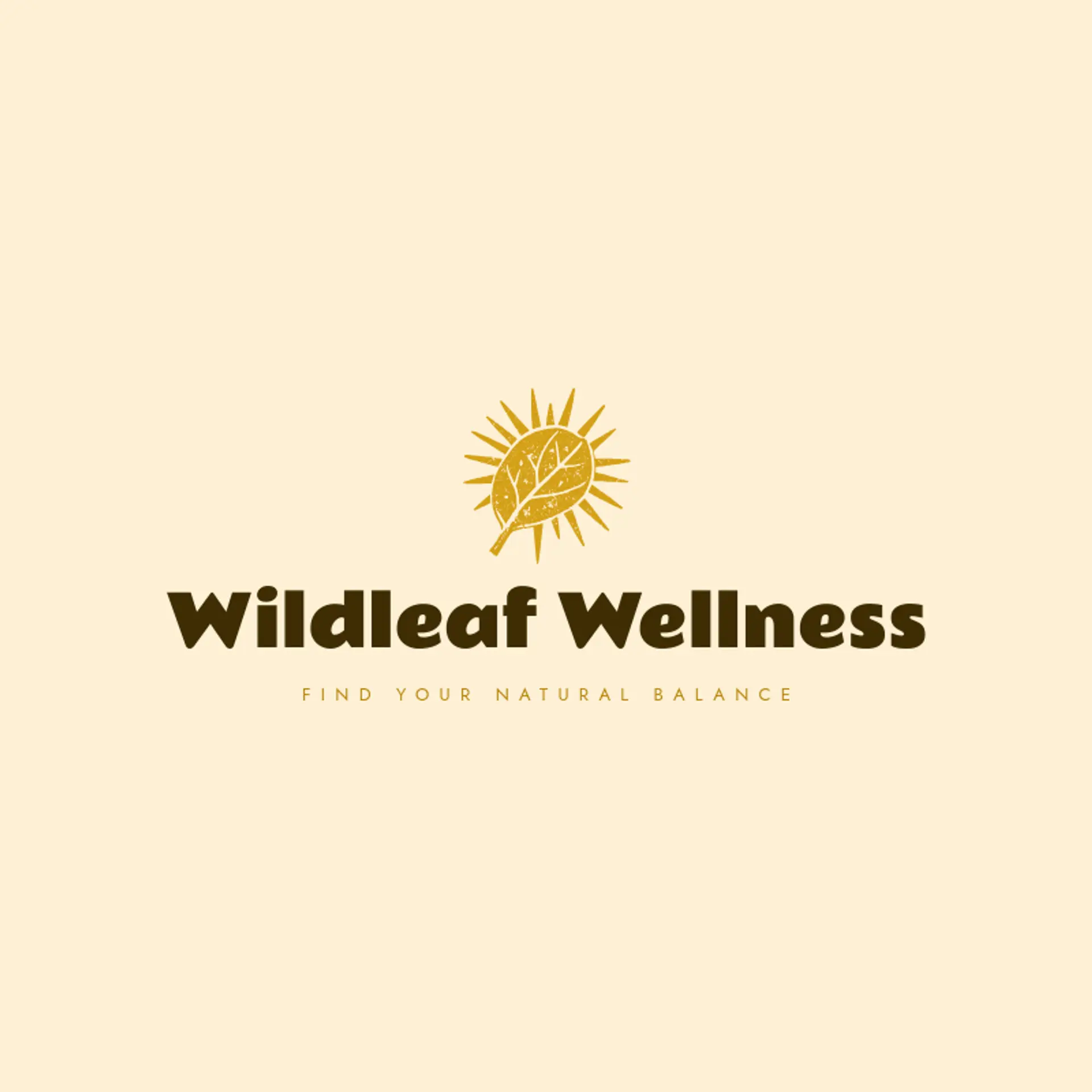 Wildleaf Wellness logo for health