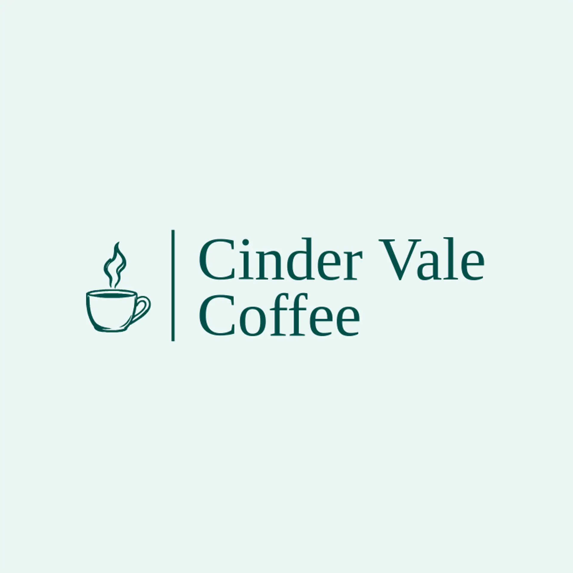 Cinder Vale Coffee logo for smoke