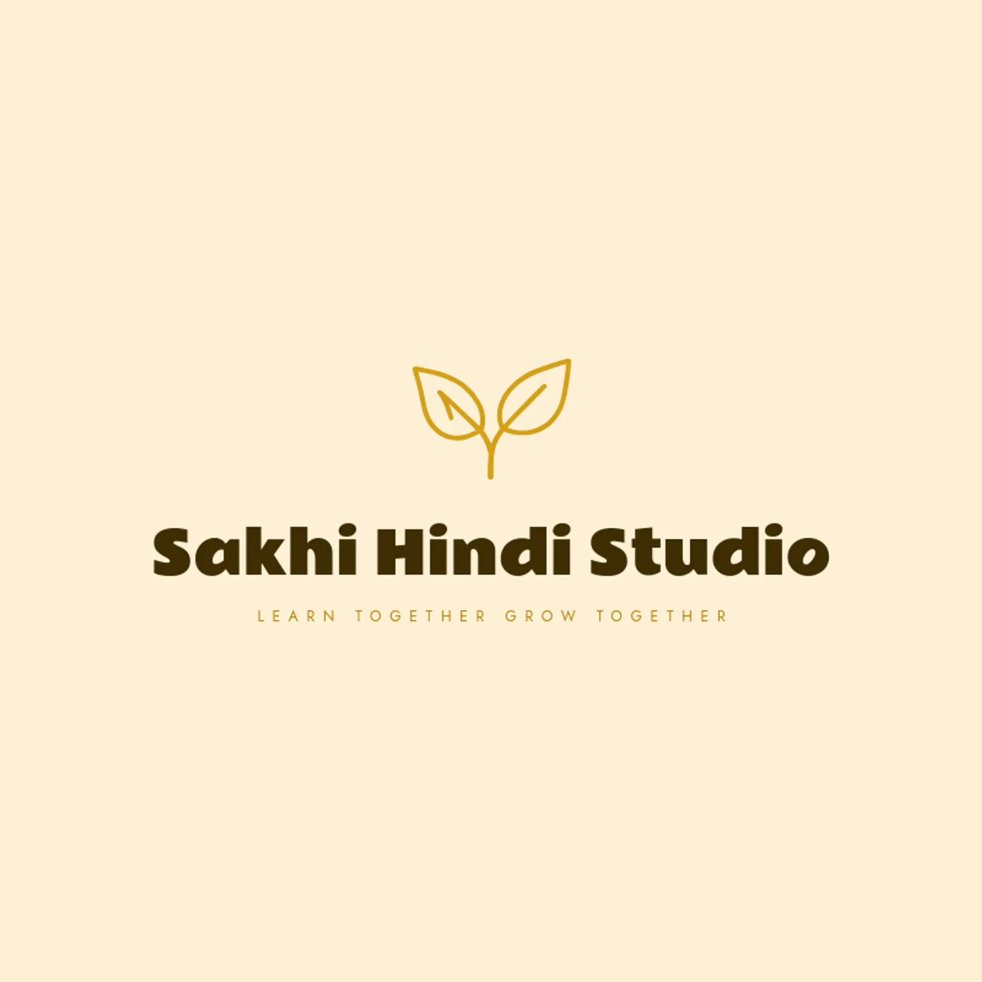 Sakhi Hindi Studio logo for hindi
