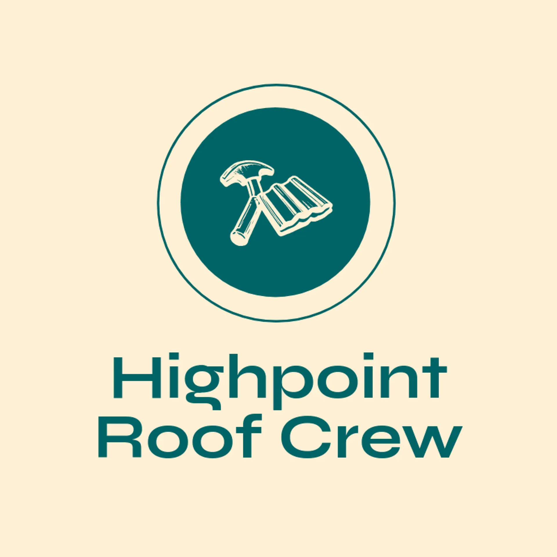 Highpoint Roof Crew logo for roofing