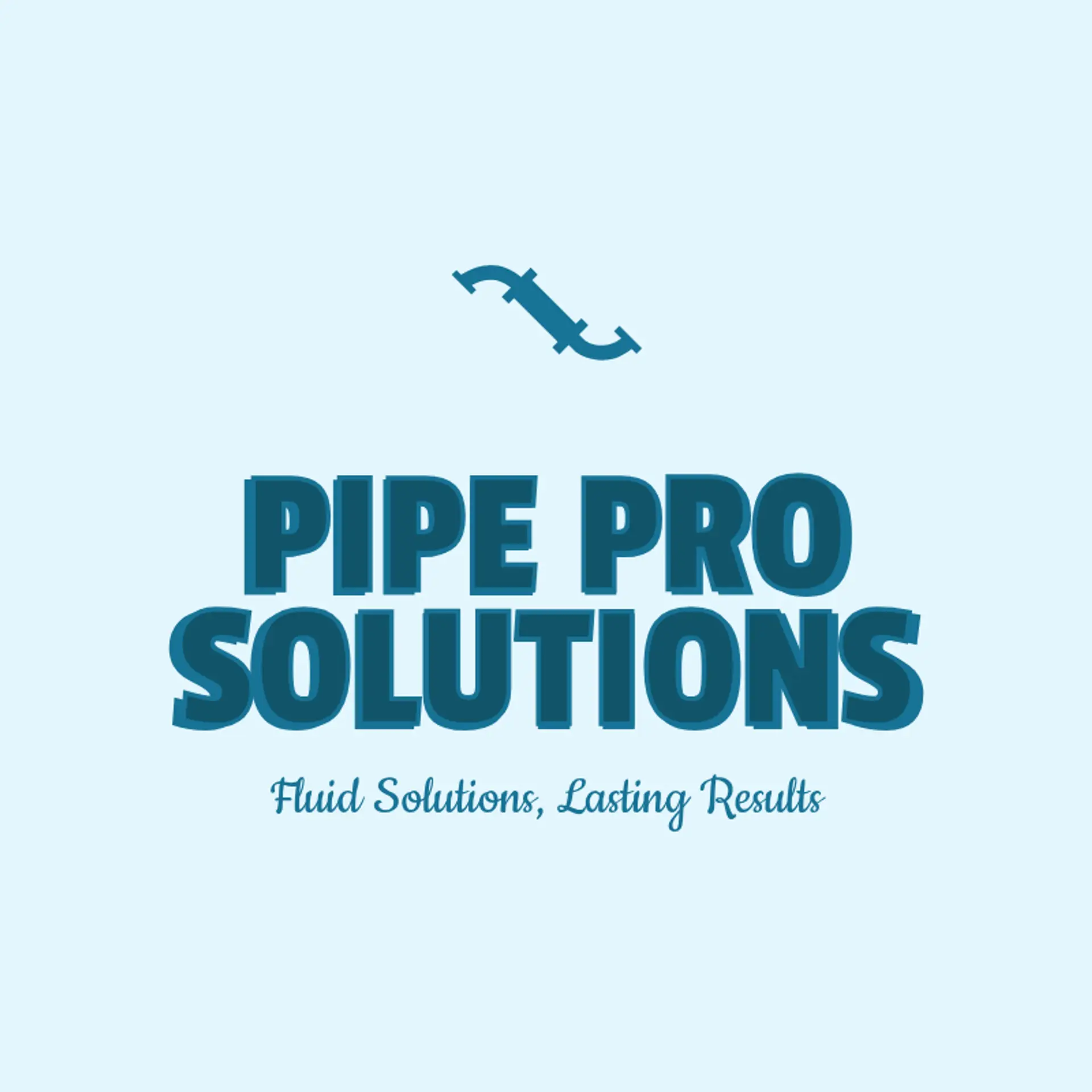 FlowFix Plumbing Co. logo for plumbing