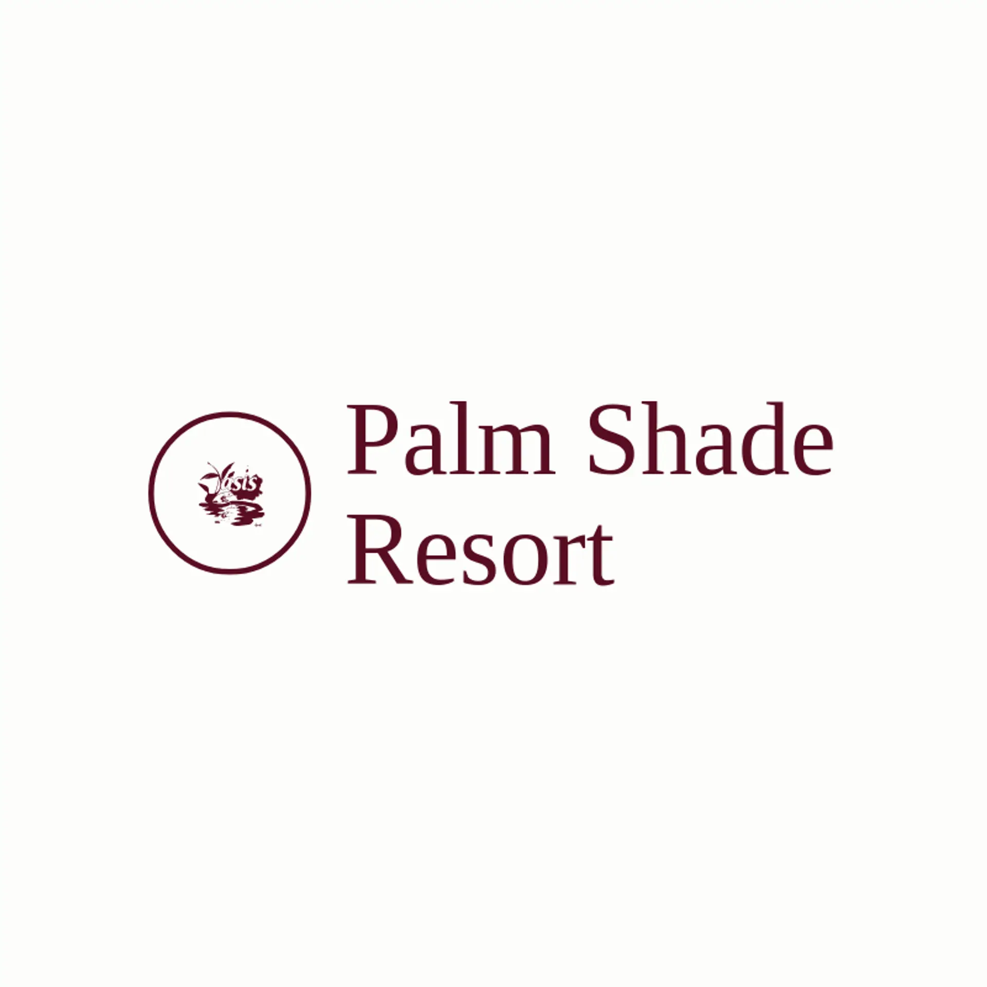 Palm Shade Resort logo for oasis