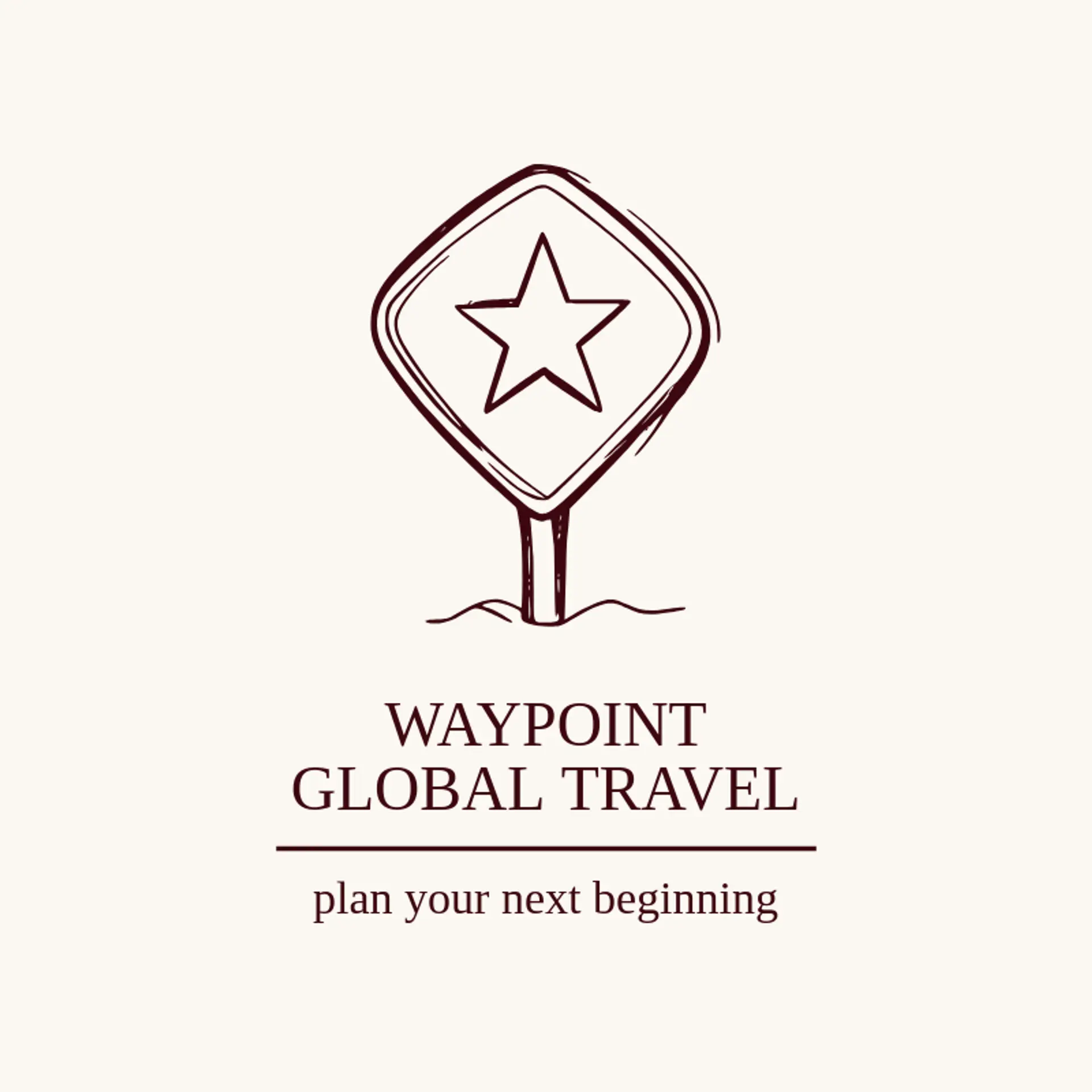 Waypoint Global Travel logo for visa